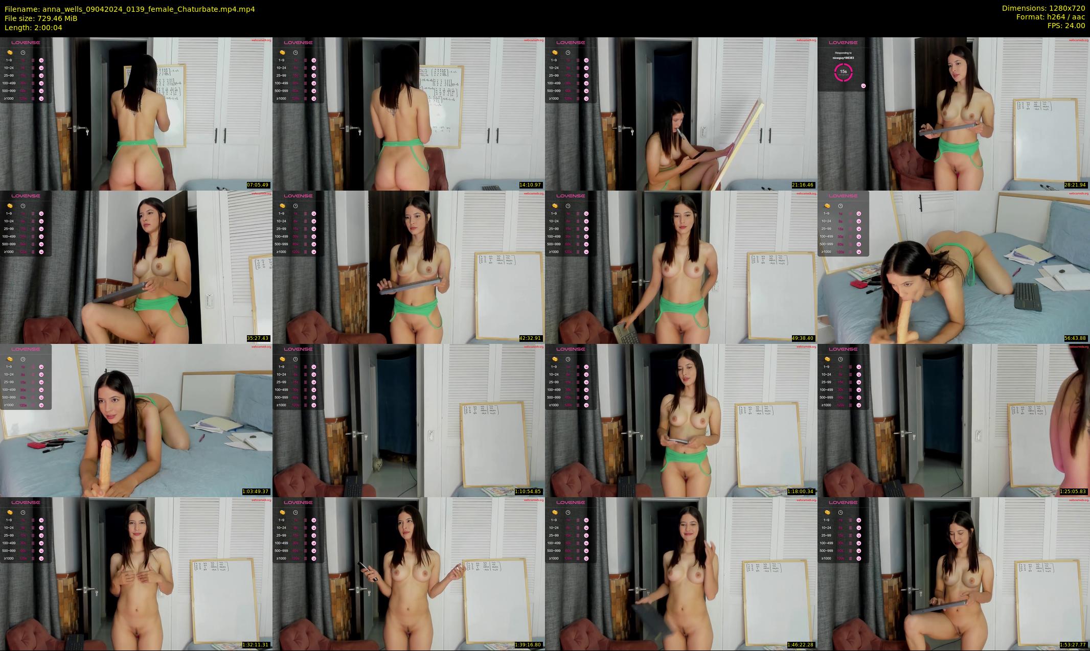 anna_wells — 121 minute Chaturbate female cam show recording, 720p, Apr 9, 2024