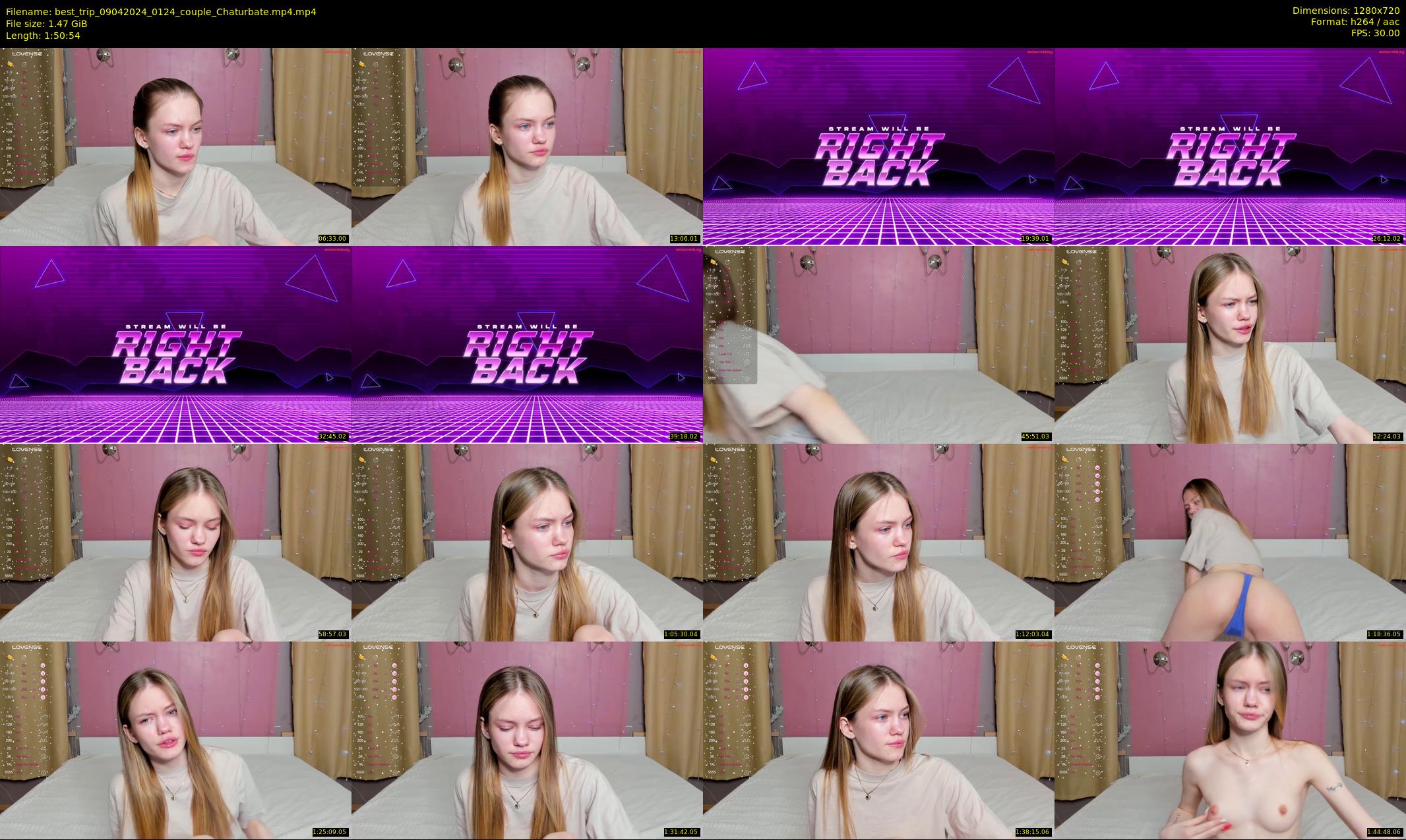 best_trip — 111 minute Chaturbate couple cam show recording, 720p, Apr 9, 2024