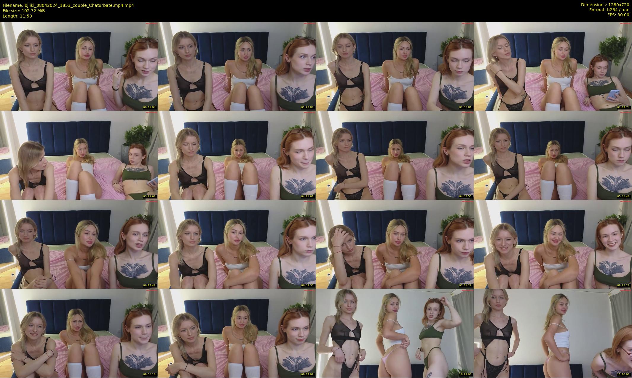 bjliki — 12 minute Chaturbate couple cam show recording, 720p, Apr 8, 2024