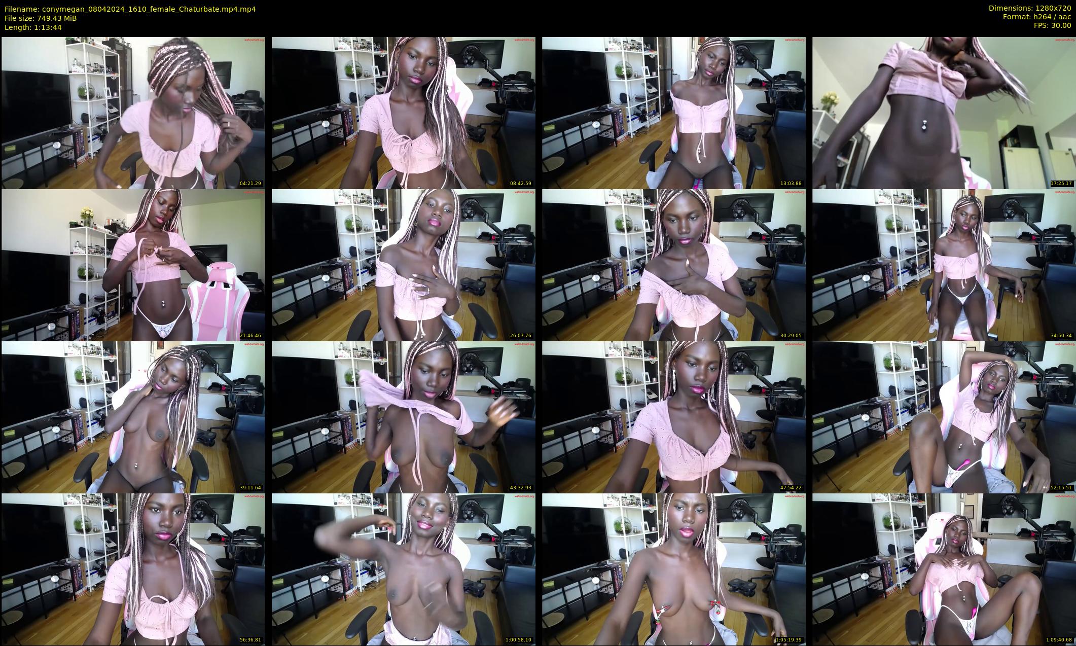 conymegan — 74 minute Chaturbate female cam show recording, 720p, Apr 8, 2024