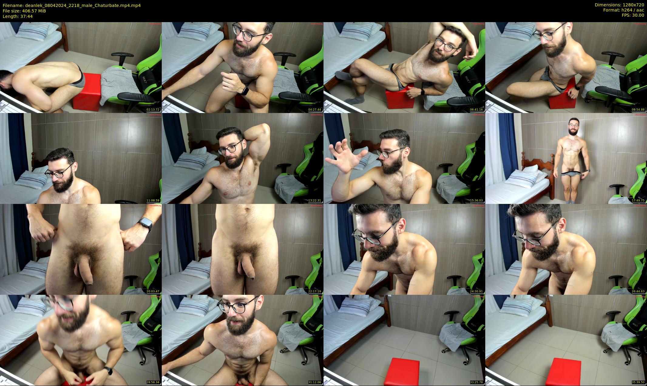 deanlek — 38 minute Chaturbate male cam show recording, 720p, Apr 8, 2024