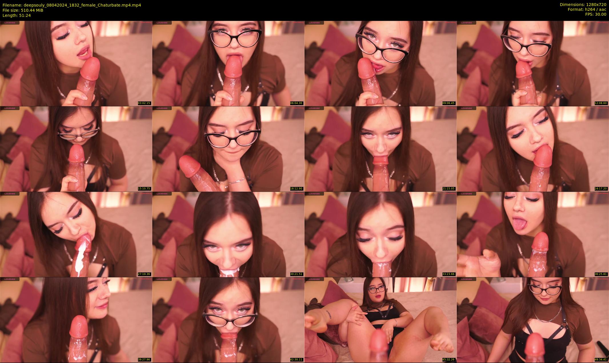deepsouly — 52 minute Chaturbate female cam show recording, 720p, Apr 8, 2024