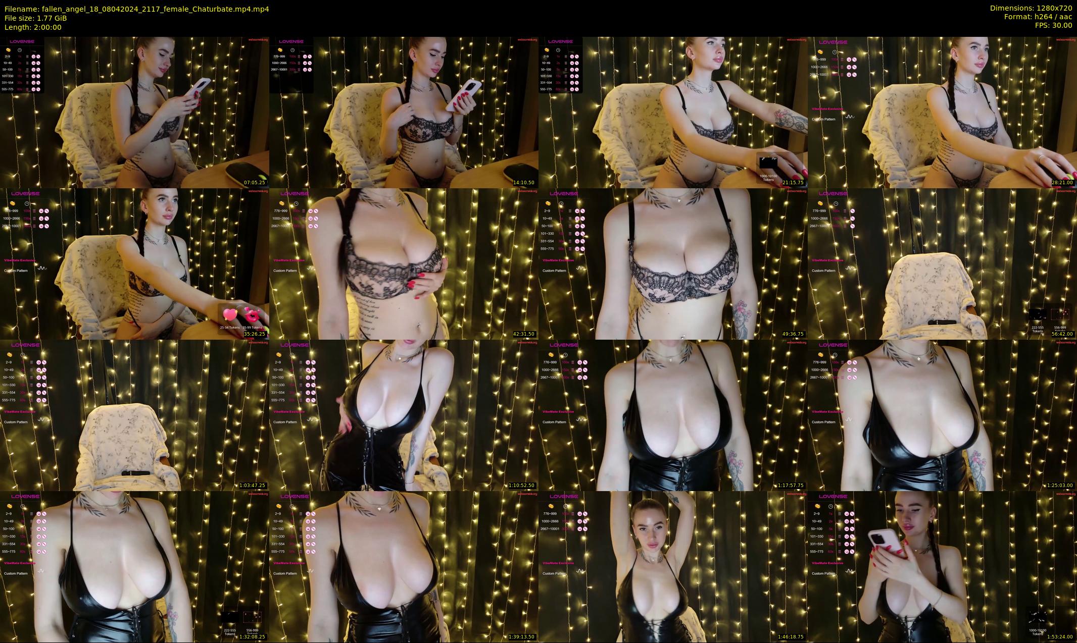 fallen_angel_18 — 120 minute Chaturbate female cam show recording, 720p, Apr 8, 2024
