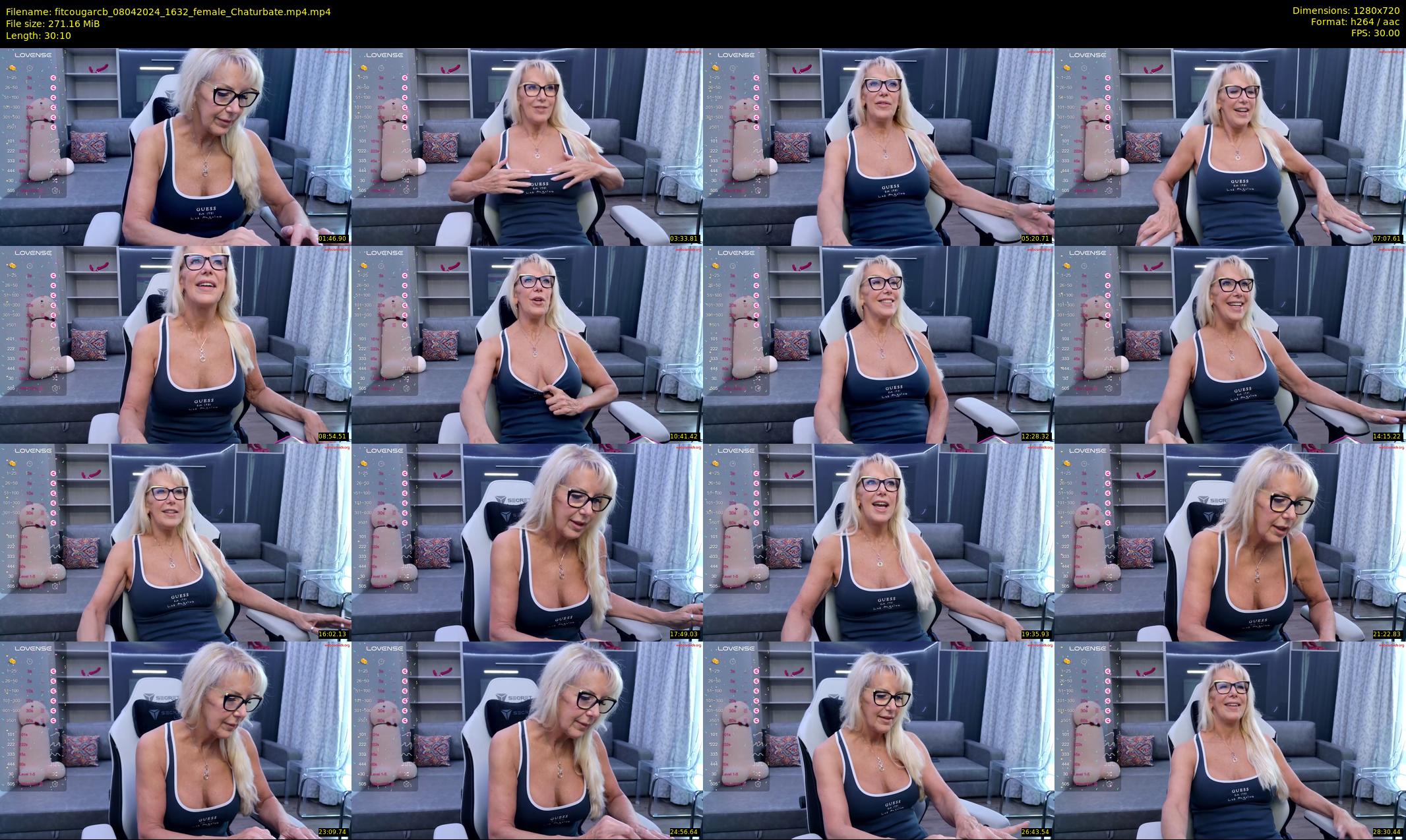 fitcougarcb — 31 minute Chaturbate female cam show recording, 720p, Apr 8, 2024