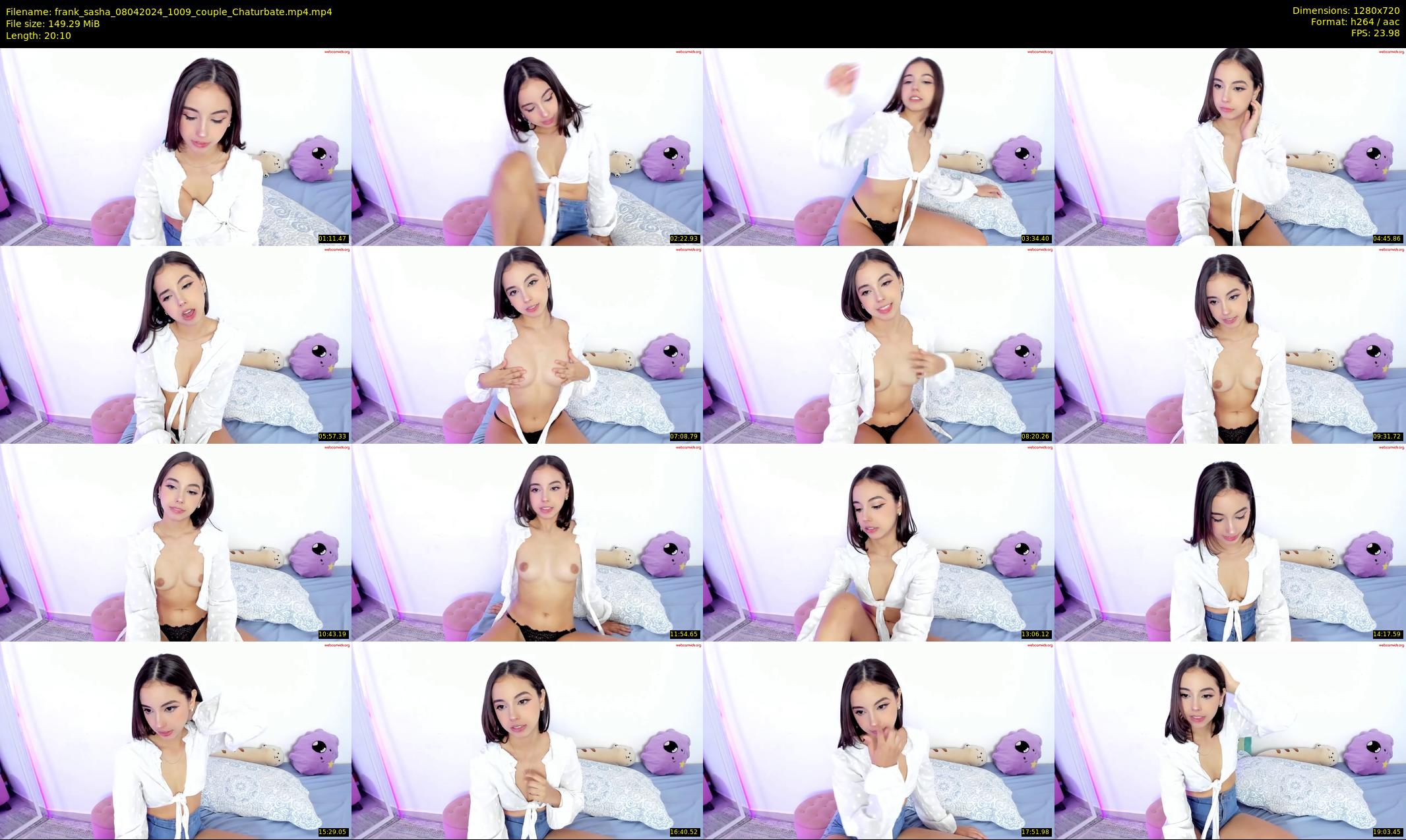 frank_sasha — 21 minute Chaturbate couple cam show recording, 720p, Apr 8, 2024