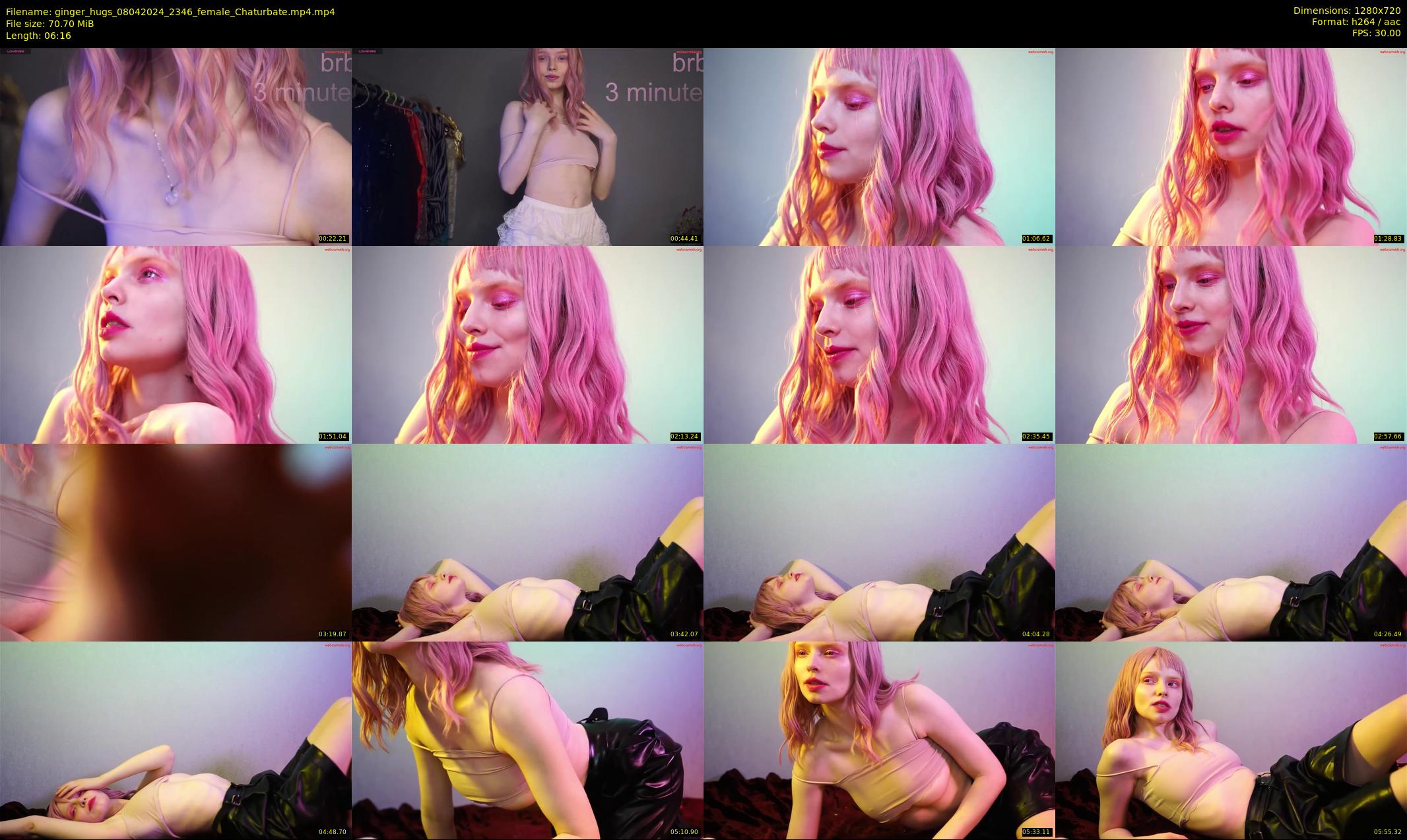ginger_hugs — 7 minute Chaturbate female cam show recording, 720p, Apr 8, 2024