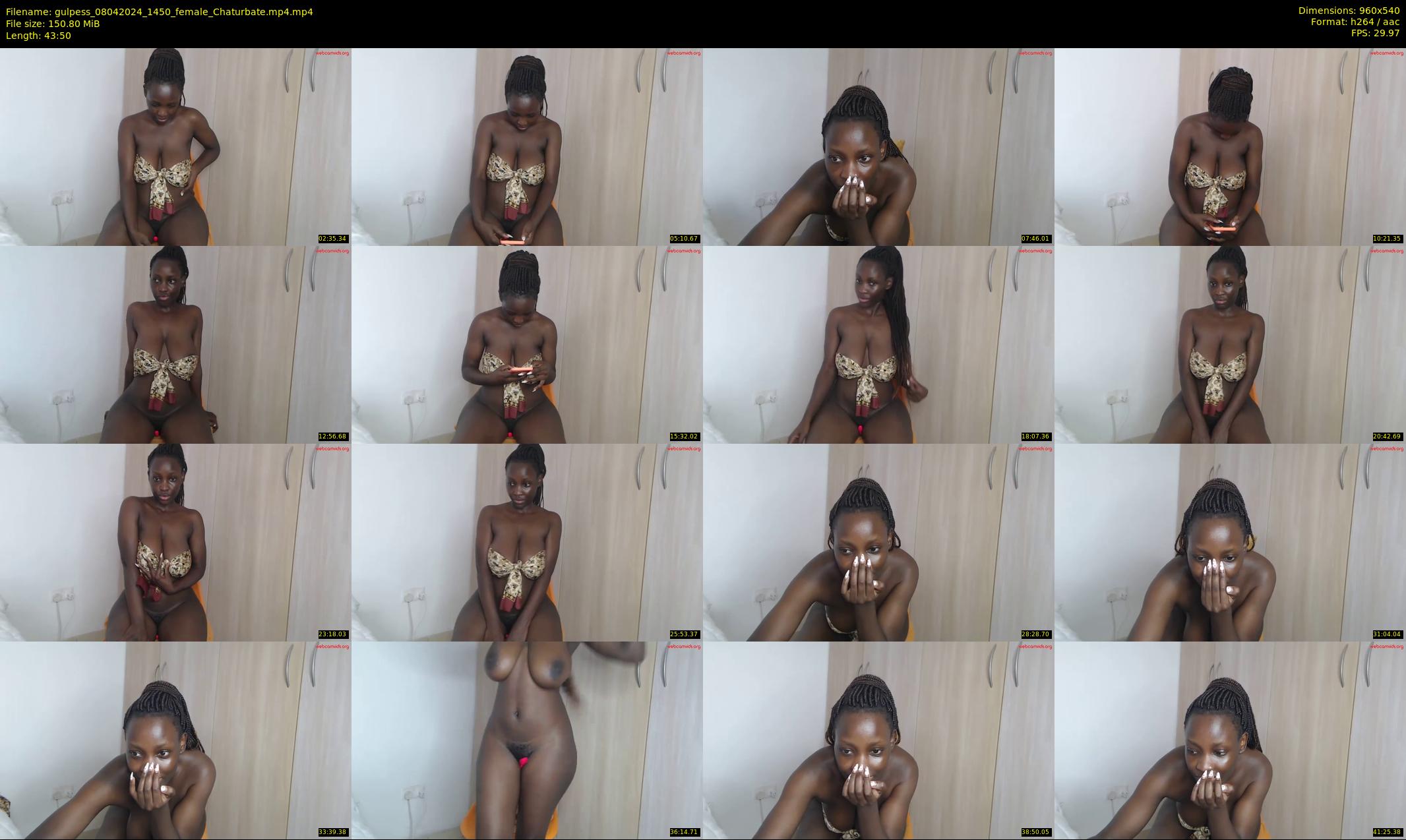 gulpess — 44 minute Chaturbate female cam show recording, 480p, Apr 8, 2024