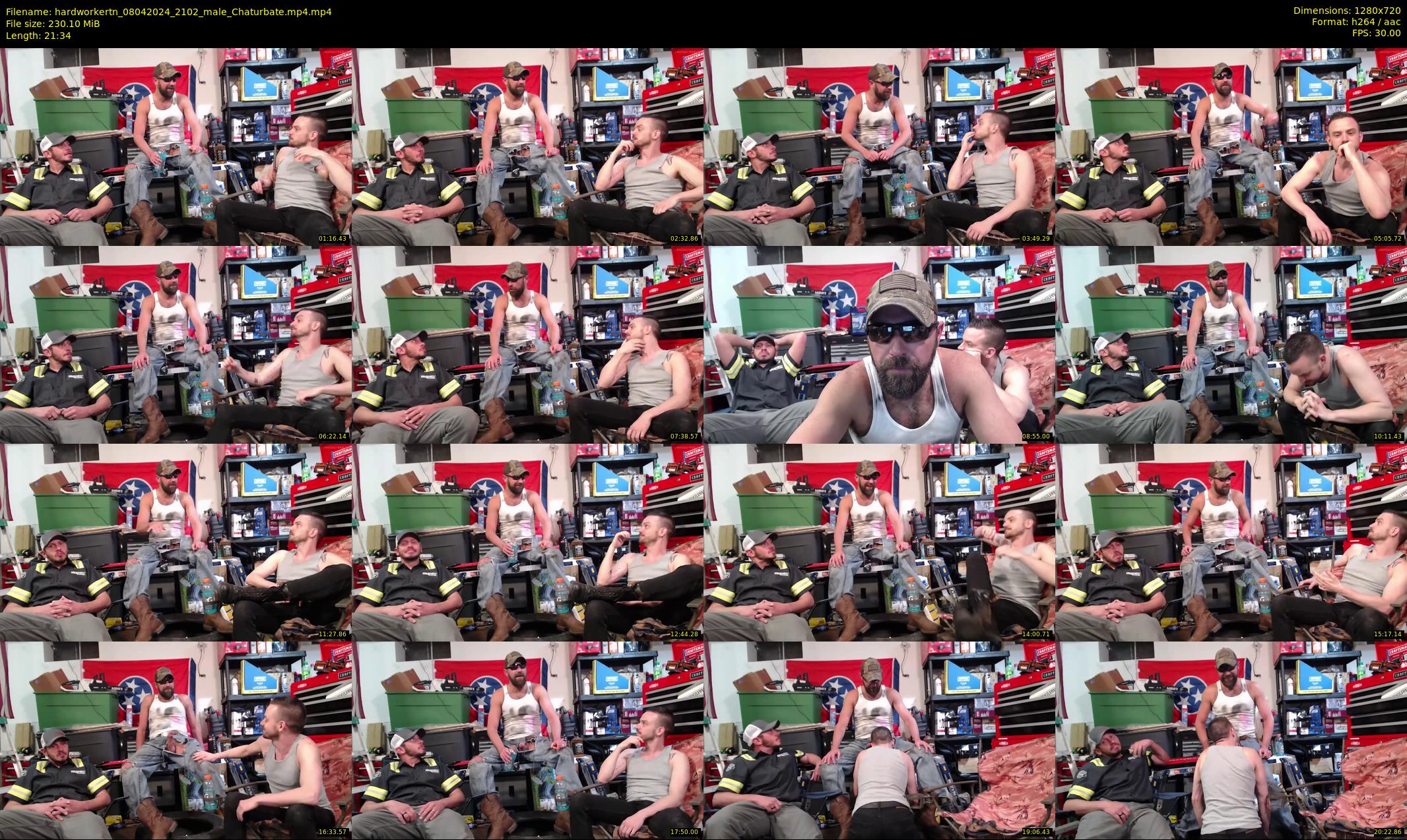 hardworkertn — 22 minute Chaturbate male cam show recording, 720p, Apr 8, 2024