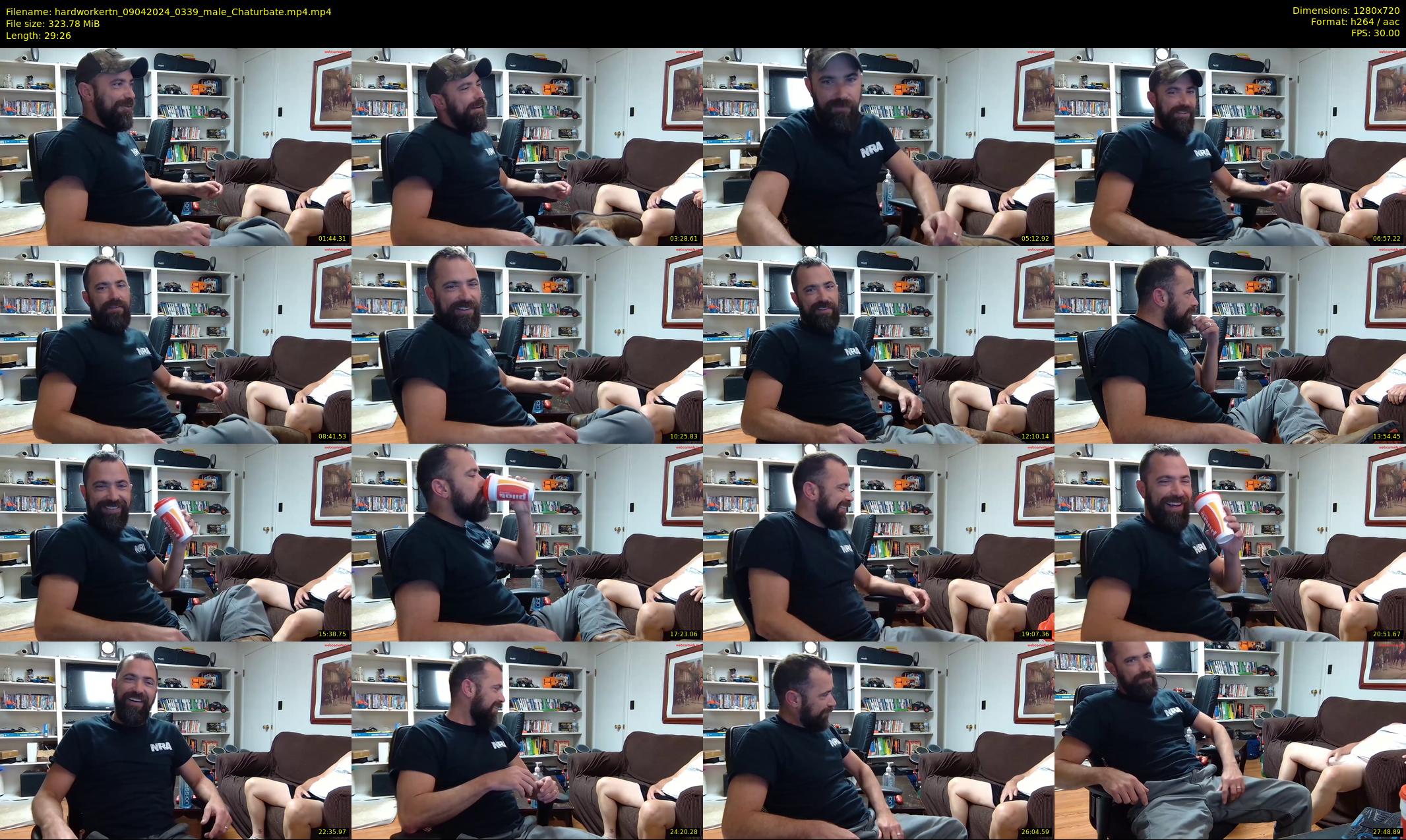 hardworkertn — 30 minute Chaturbate male cam show recording, 720p, Apr 9, 2024