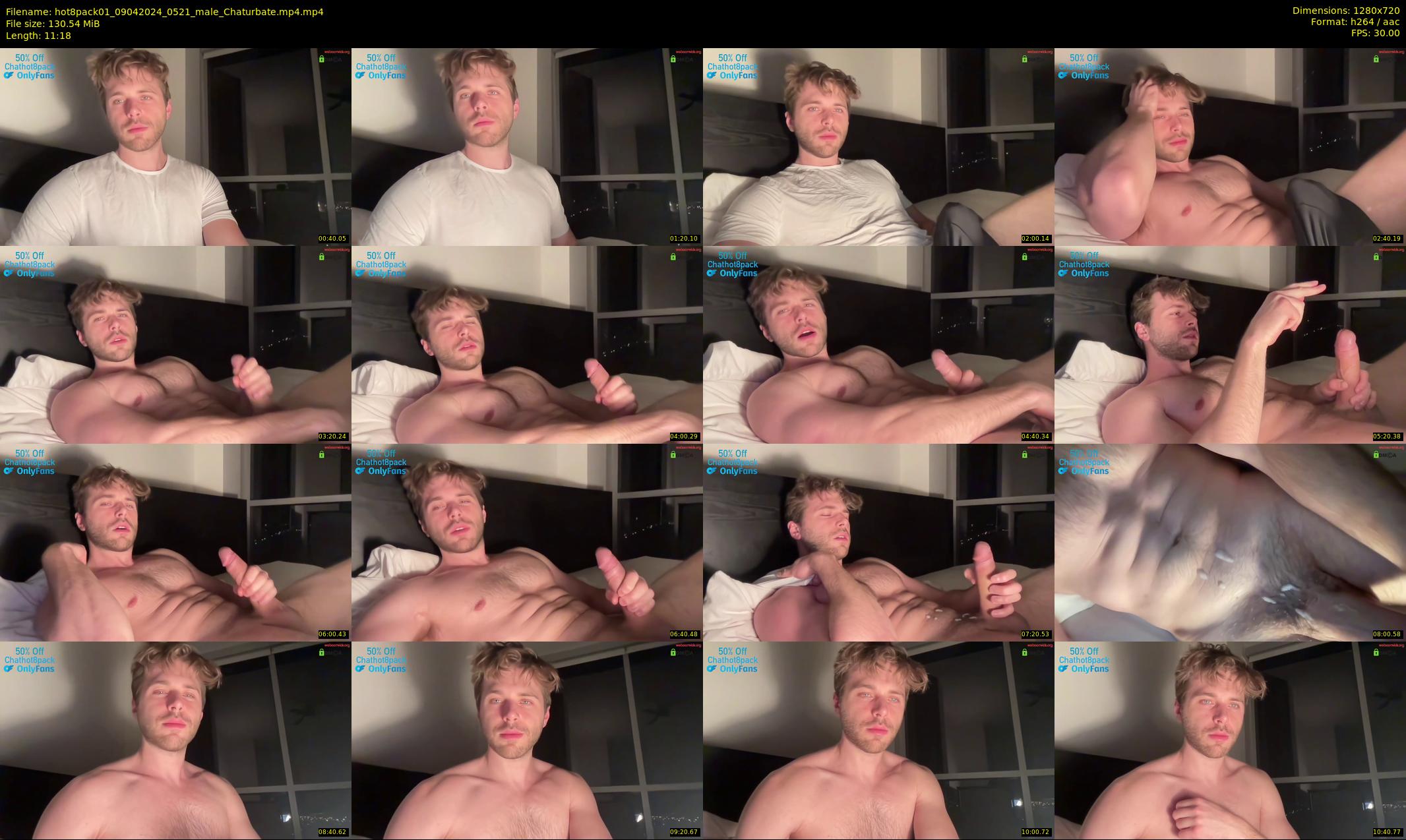 hot8pack01 — 12 minute Chaturbate male cam show recording, 720p, Apr 9, 2024