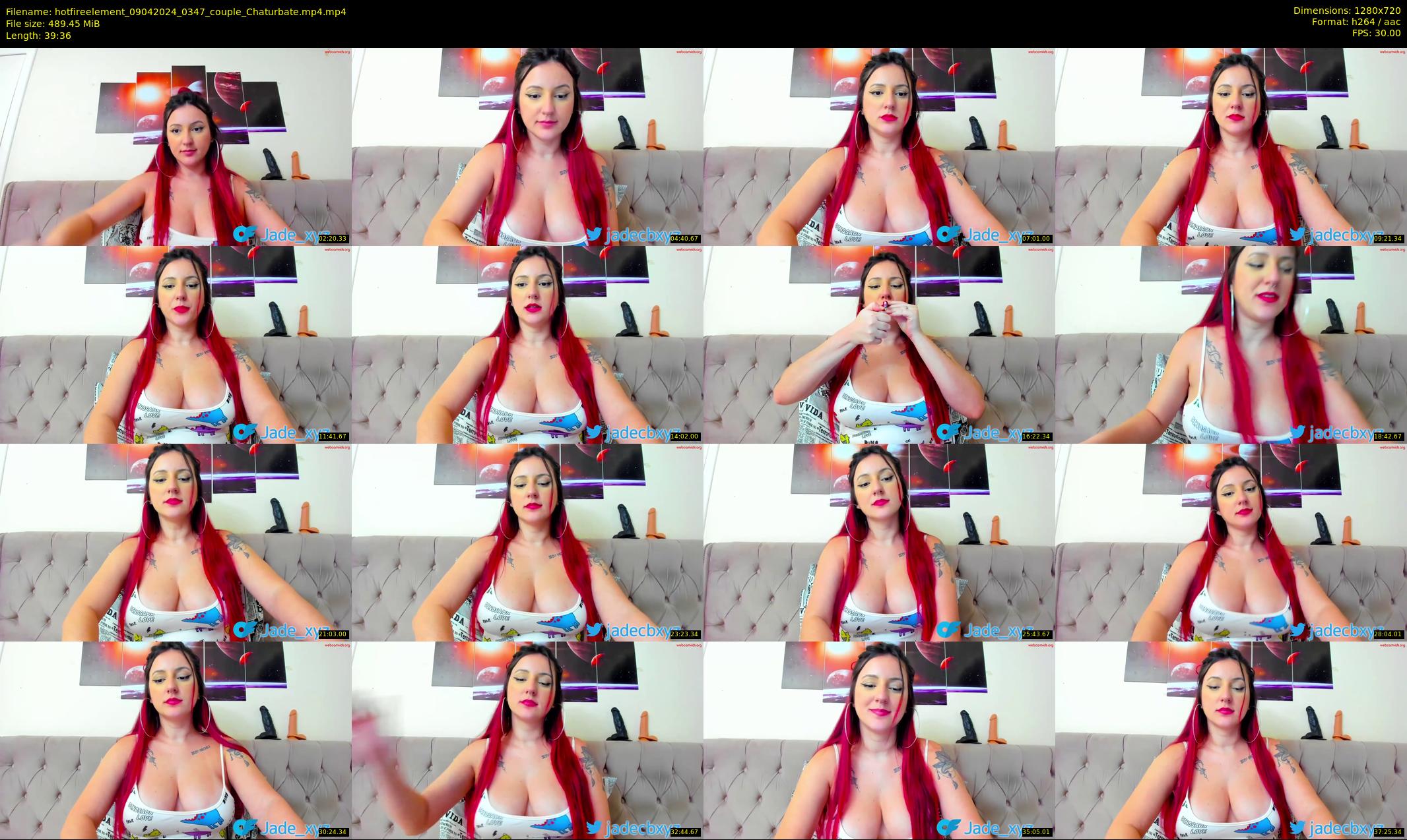 hotfireelement — 40 minute Chaturbate couple cam show recording, 720p, Apr 9, 2024