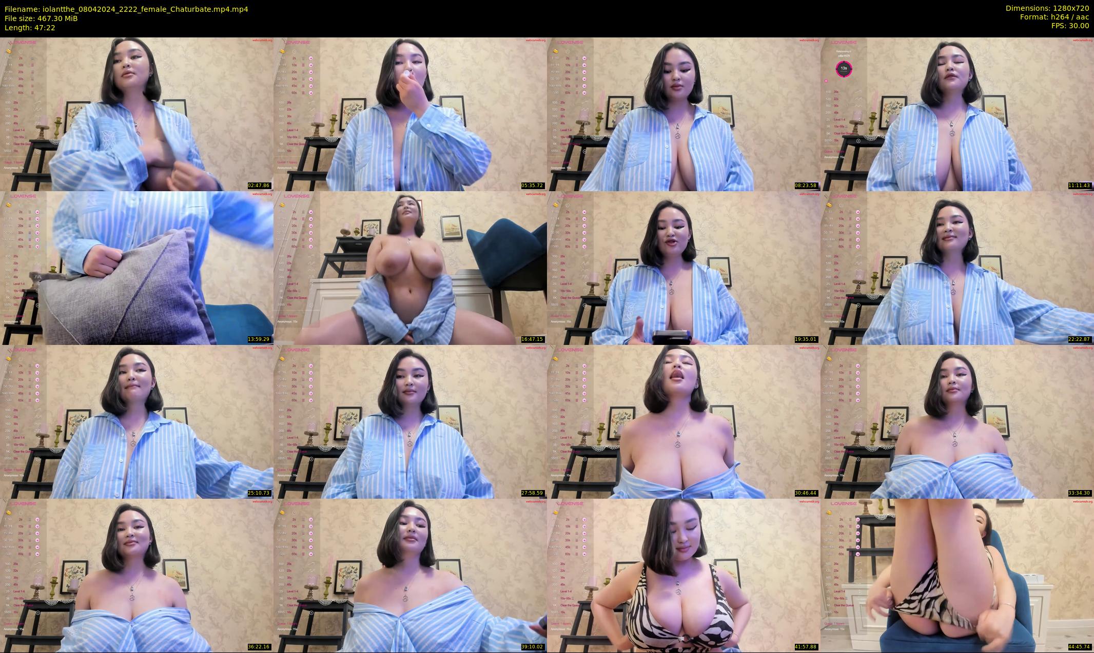 iolantthe — 48 minute Chaturbate female cam show recording, 720p, Apr 8, 2024