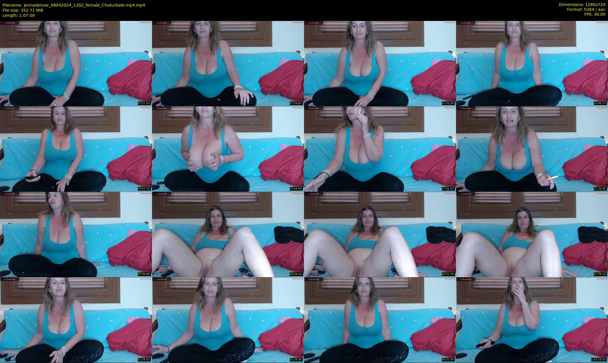 jennadeluxe — 67 minute Chaturbate female cam show recording, 720p, Apr 8, 2024