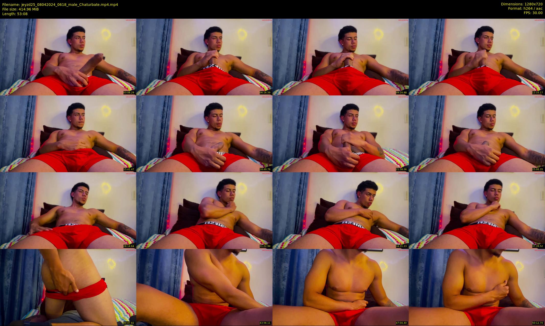 jeyzd25 — 54 minute Chaturbate male cam show recording, 720p, Apr 8, 2024