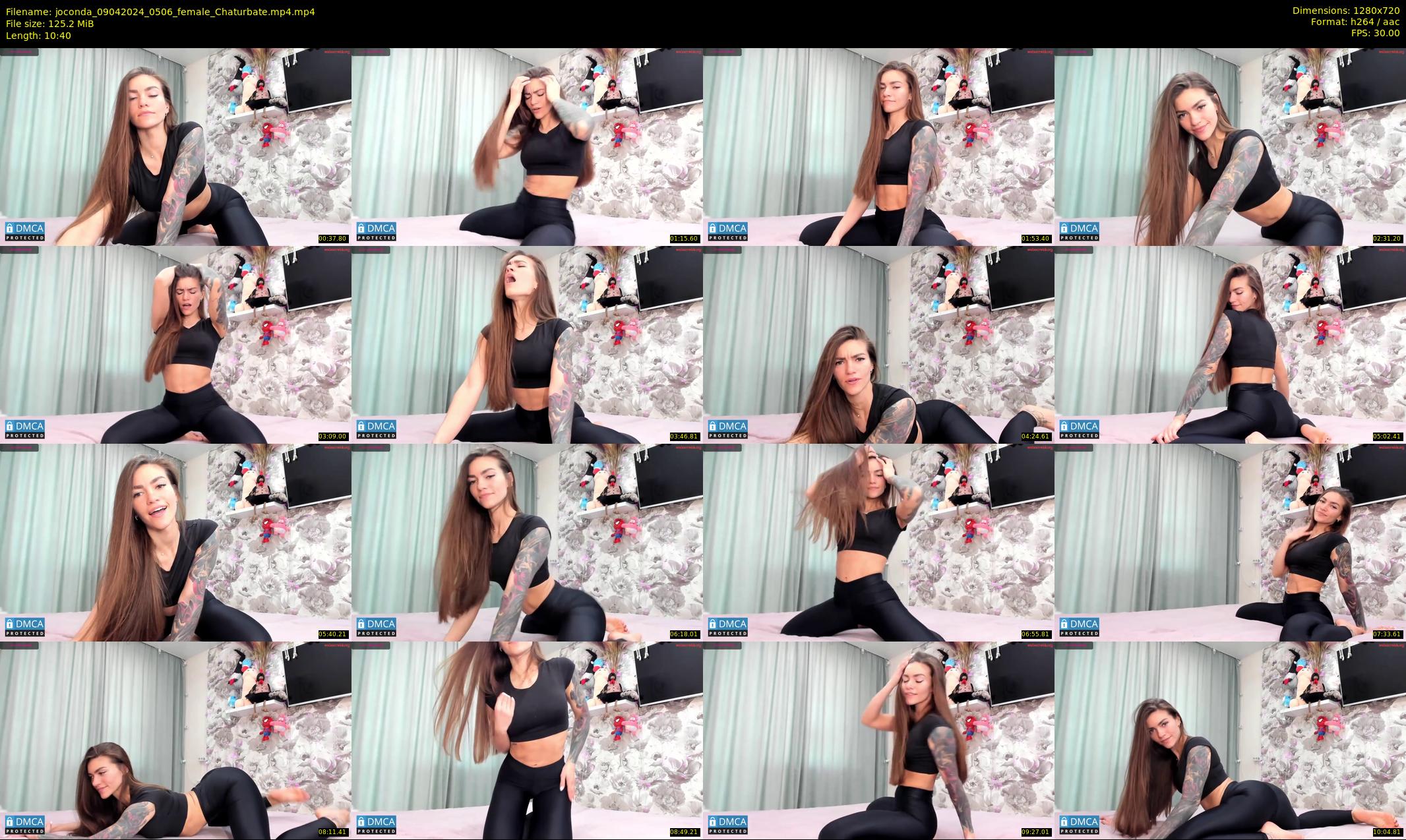 joconda — 11 minute Chaturbate female cam show recording, 720p, Apr 9, 2024