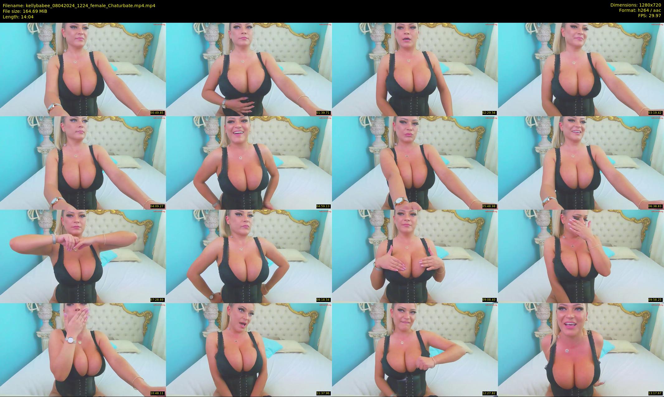 kellybabee — 15 minute Chaturbate female cam show recording, 720p, Apr 8, 2024