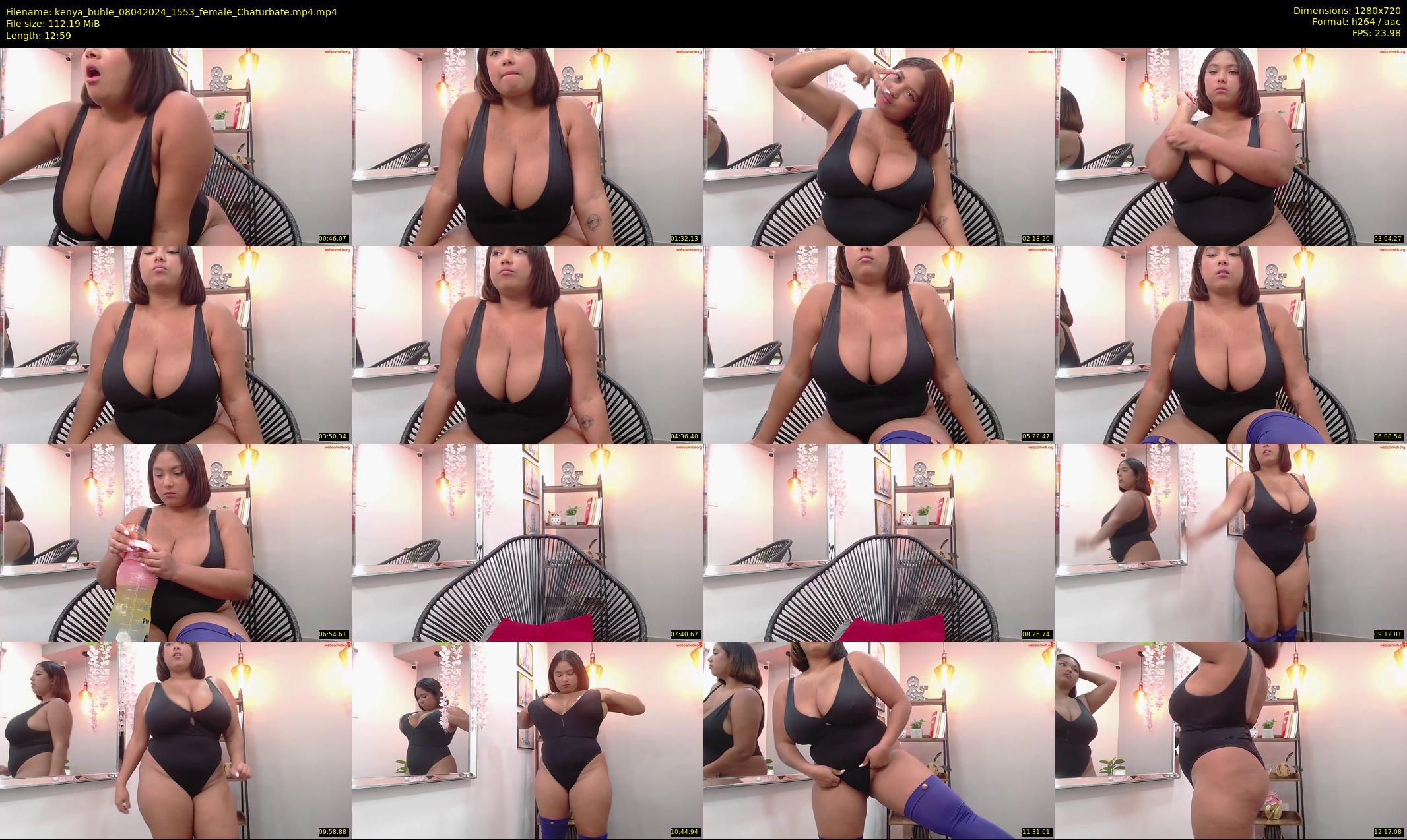 kenya_buhle — 13 minute Chaturbate female cam show recording, 720p, Apr 8, 2024