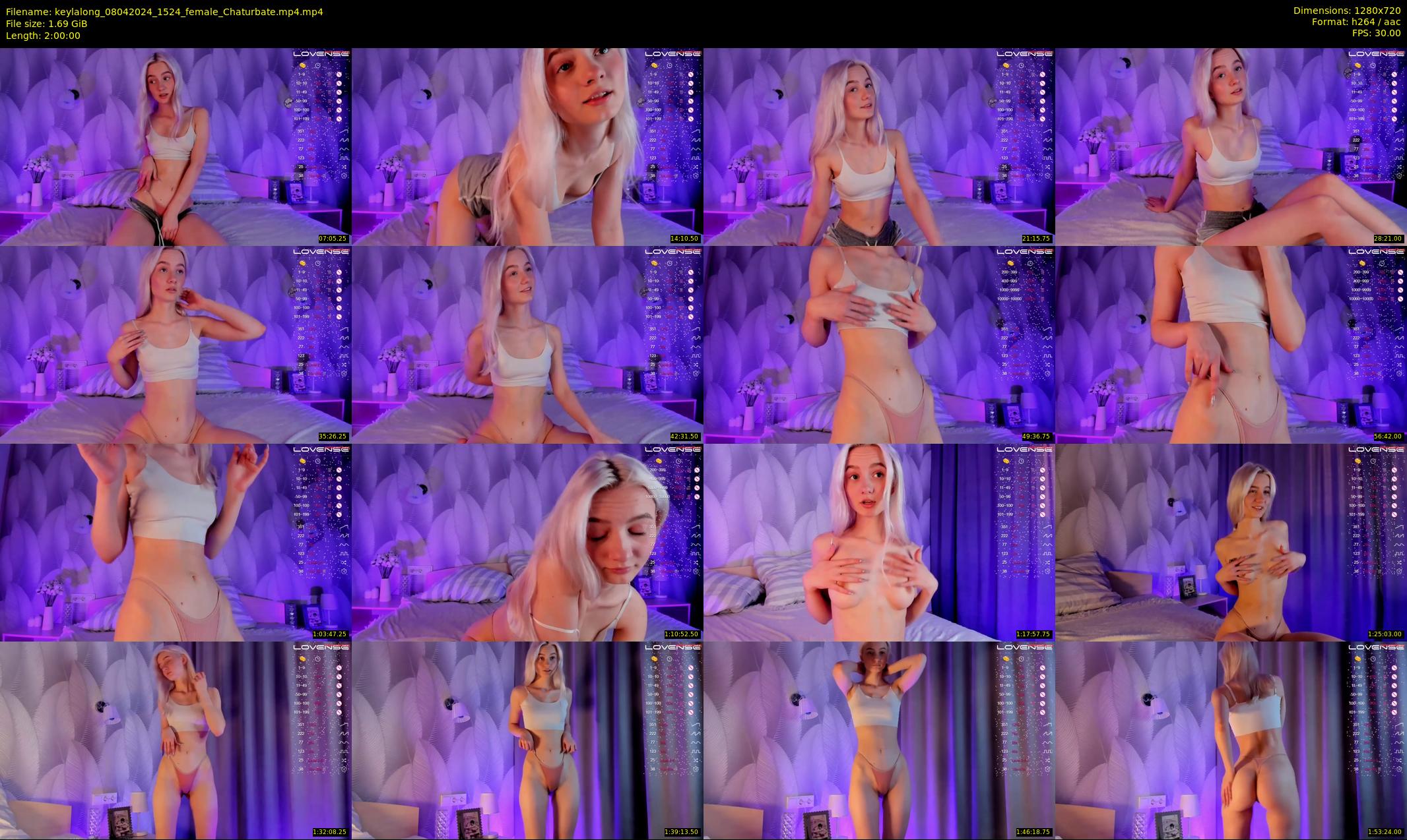 keylalong — 120 minute Chaturbate female cam show recording, 720p, Apr 8, 2024