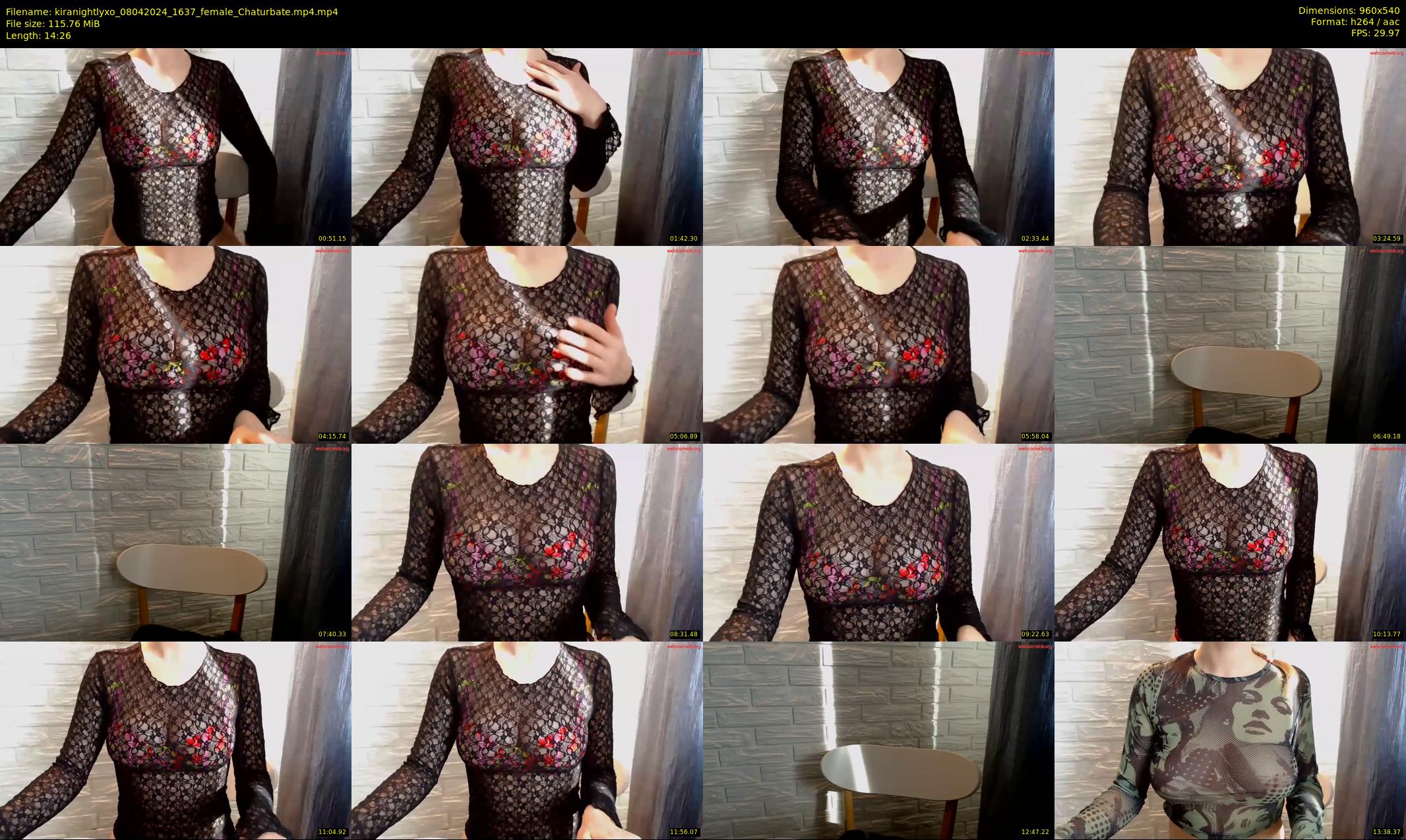 kiranightlyxo — 15 minute Chaturbate female cam show recording, 480p, Apr 8, 2024