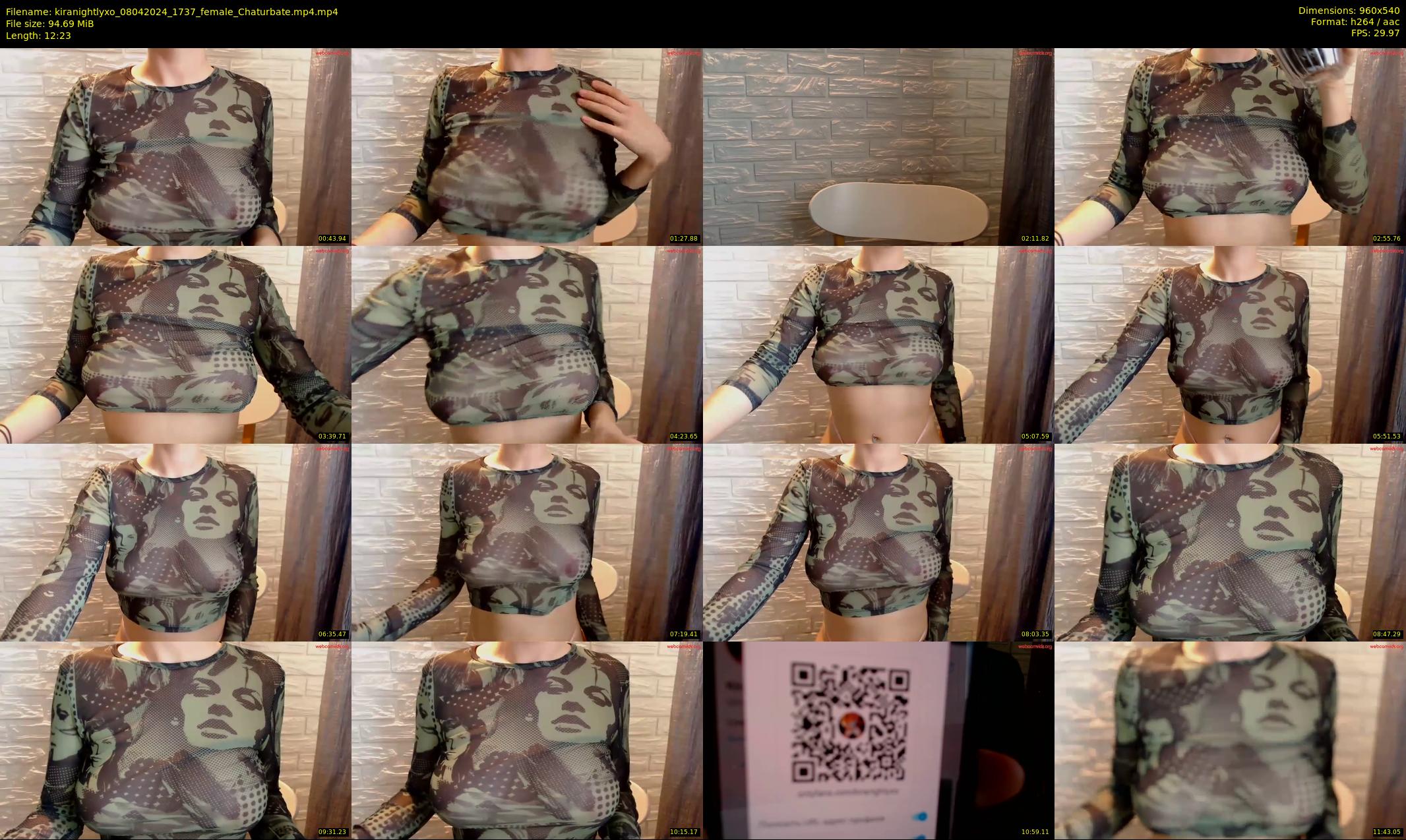 kiranightlyxo — 13 minute Chaturbate female cam show recording, 480p, Apr 8, 2024
