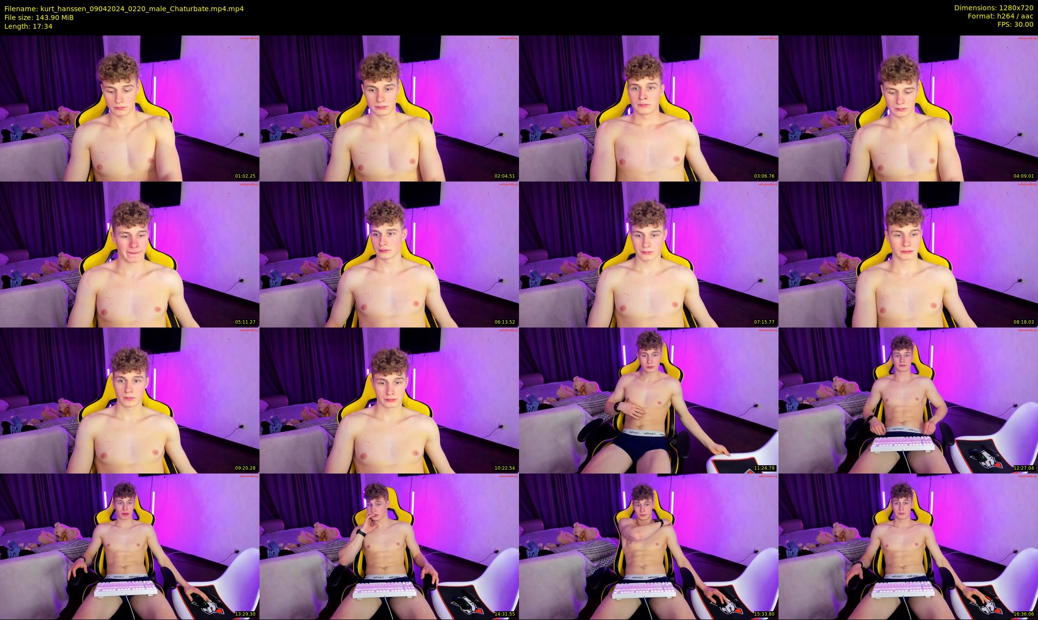 kurt_hanssen — 18 minute Chaturbate male cam show recording, 720p, Apr 9, 2024