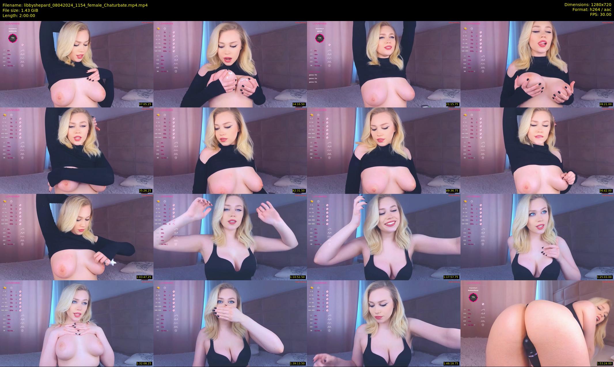 libbyshepard — 120 minute Chaturbate female cam show recording, 720p, Apr 8, 2024