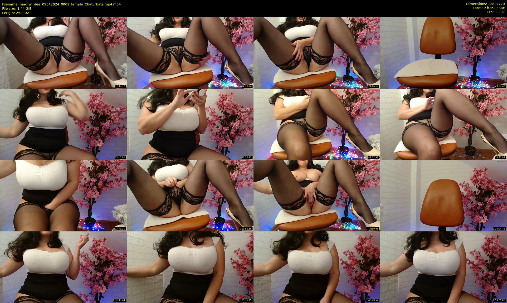 madlyn_dee — 121 minute Chaturbate female cam show recording, 720p, Apr 9, 2024