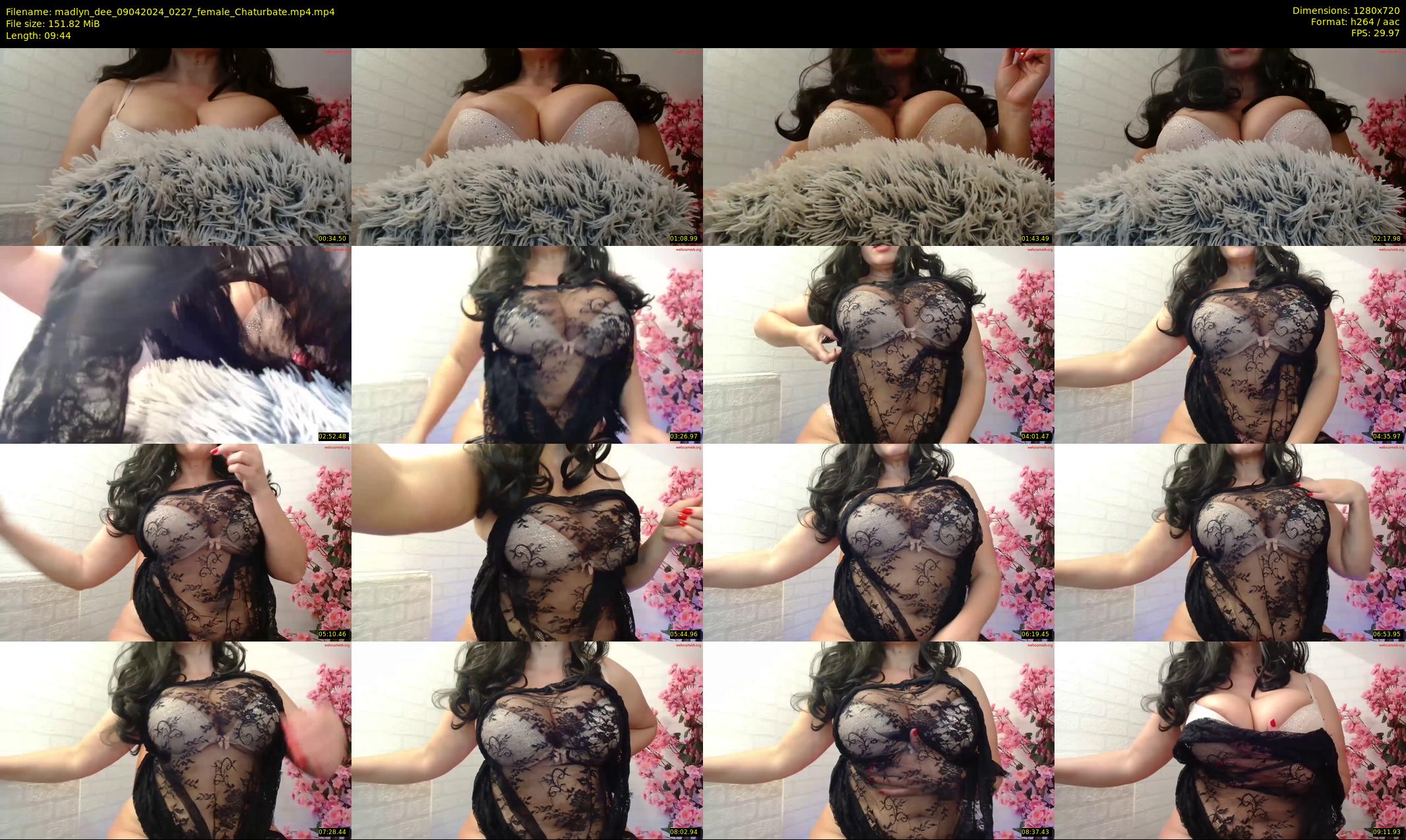 madlyn_dee — 10 minute Chaturbate female cam show recording, 720p, Apr 9, 2024