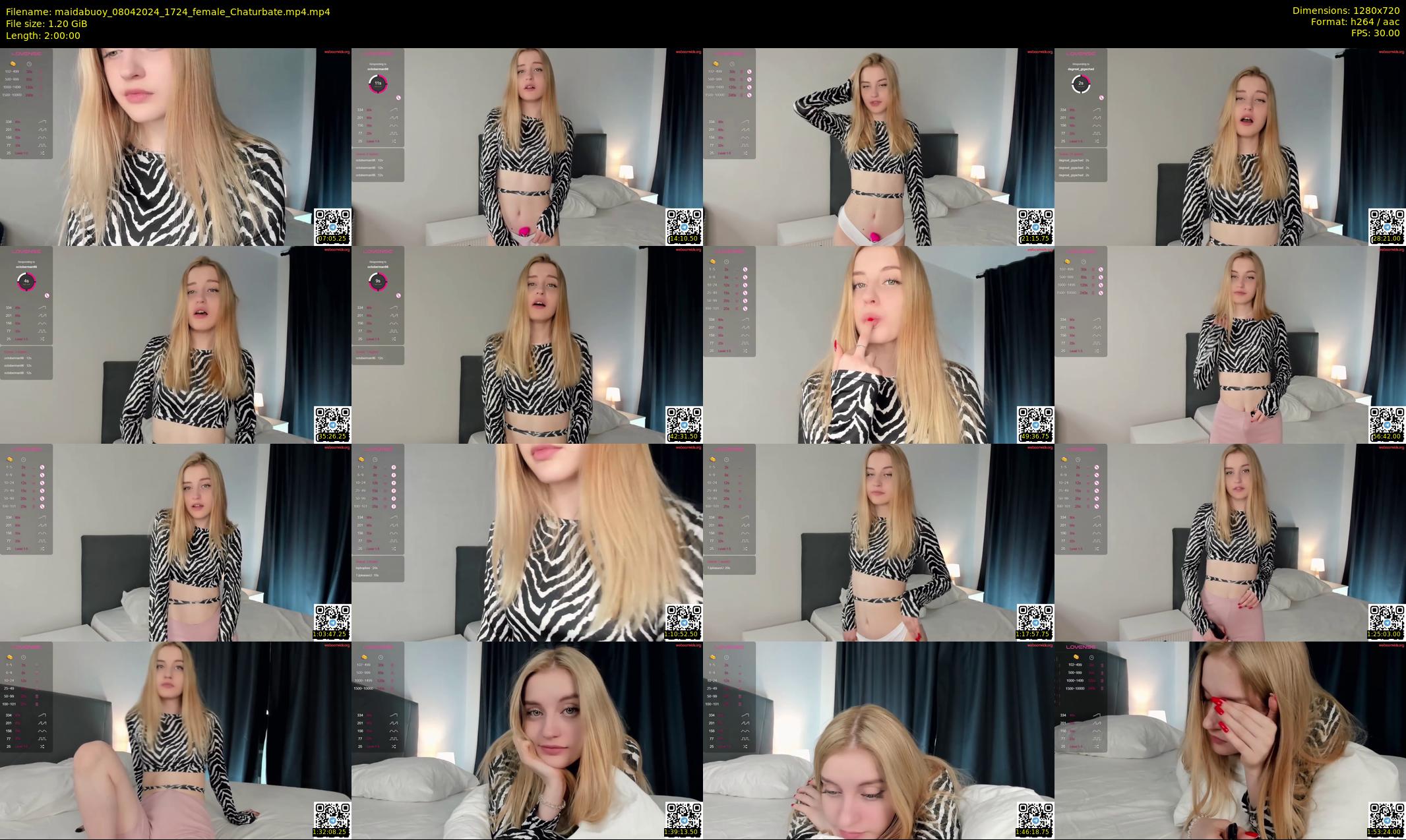 maidabuoy — 120 minute Chaturbate female cam show recording, 720p, Apr 8, 2024