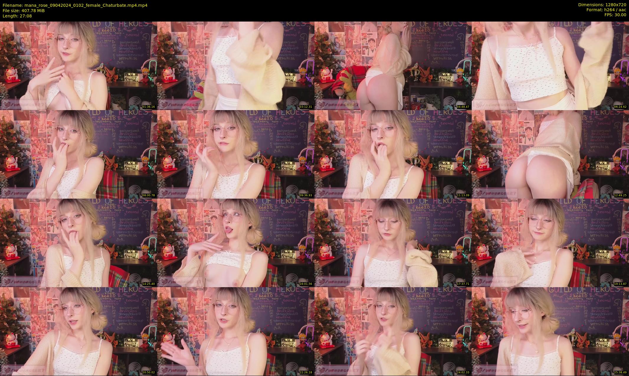 mana_rose — 28 minute Chaturbate female cam show recording, 720p, Apr 9, 2024