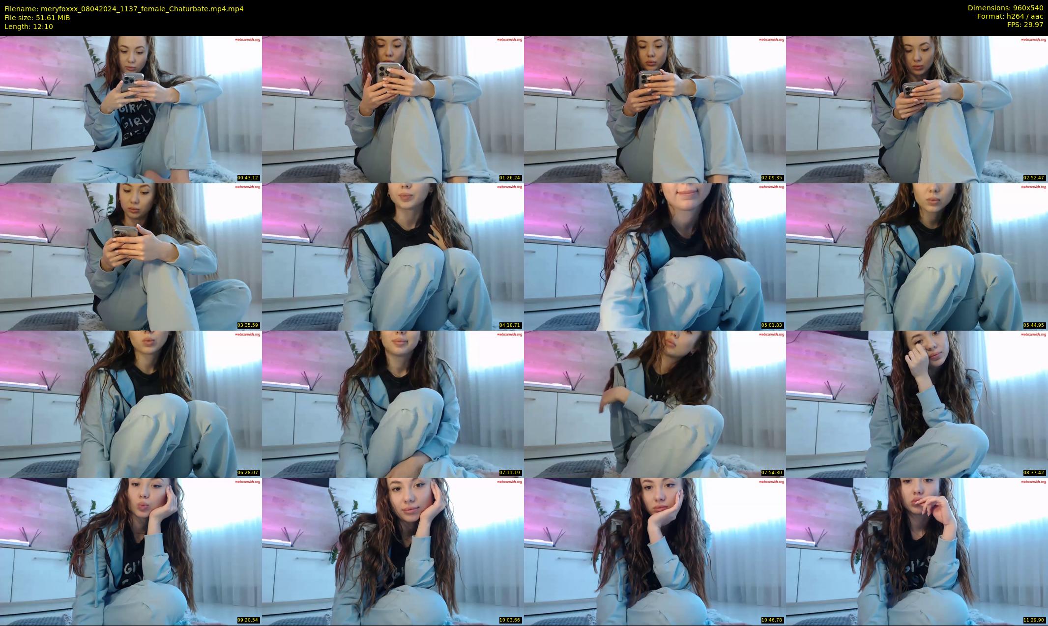 meryfoxxx — 13 minute Chaturbate female cam show recording, 480p, Apr 8, 2024