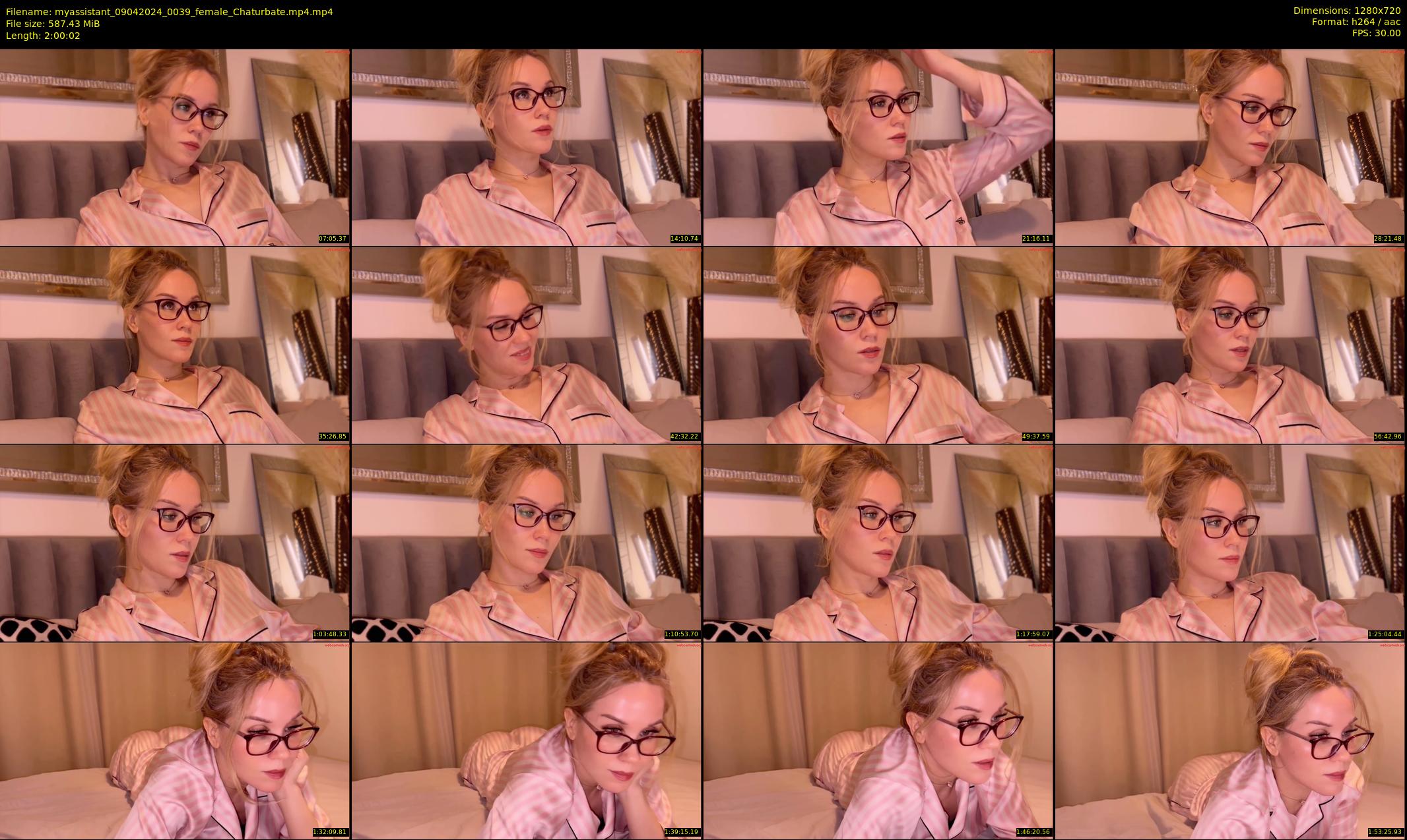 myassistant — 121 minute Chaturbate female cam show recording, 720p, Apr 9, 2024