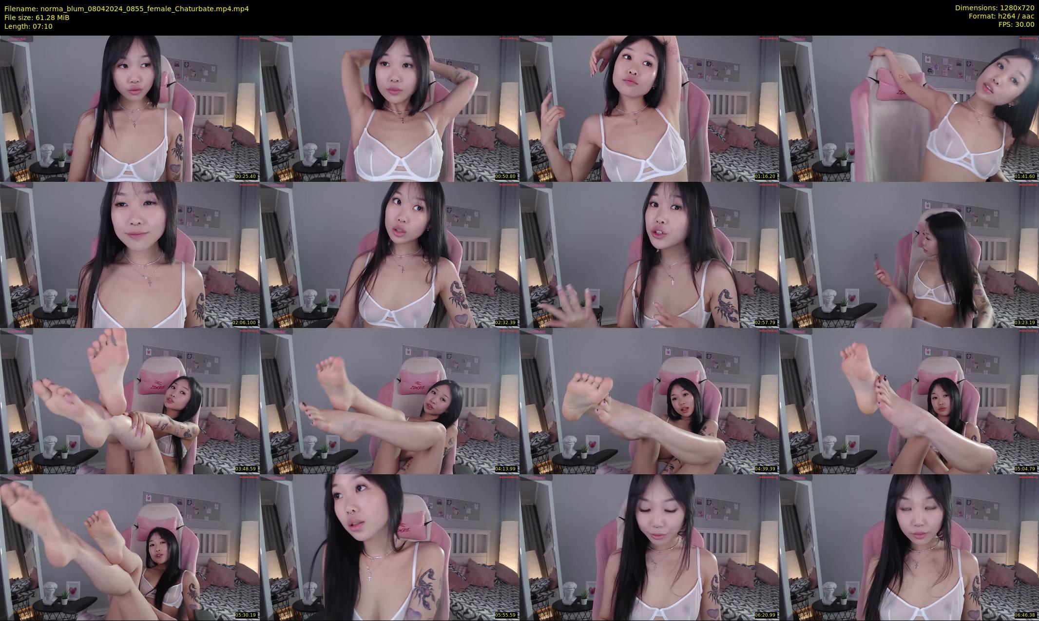norma_blum — 8 minute Chaturbate female cam show recording, 720p, Apr 8, 2024