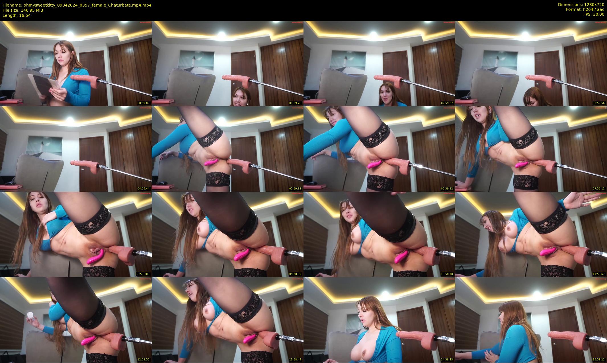 ohmysweetkitty — 17 minute Chaturbate female cam show recording, 720p, Apr 9, 2024