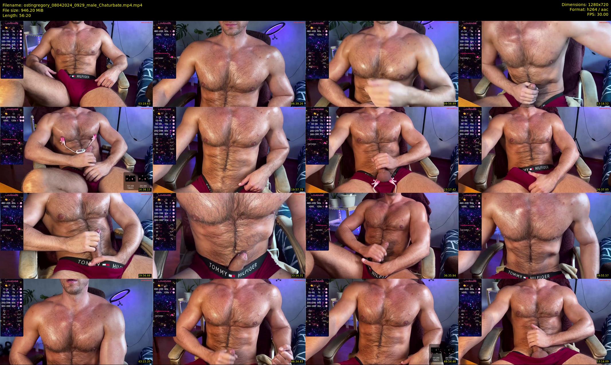 ostingregory — 57 minute Chaturbate male cam show recording, 720p, Apr 8, 2024
