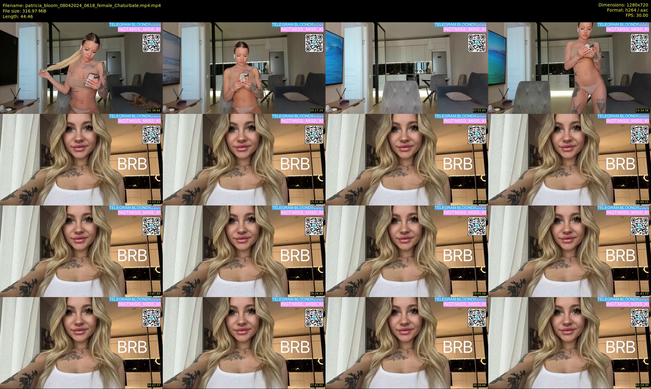 patricia_bloom — 45 minute Chaturbate female cam show recording, 720p, Apr 8, 2024