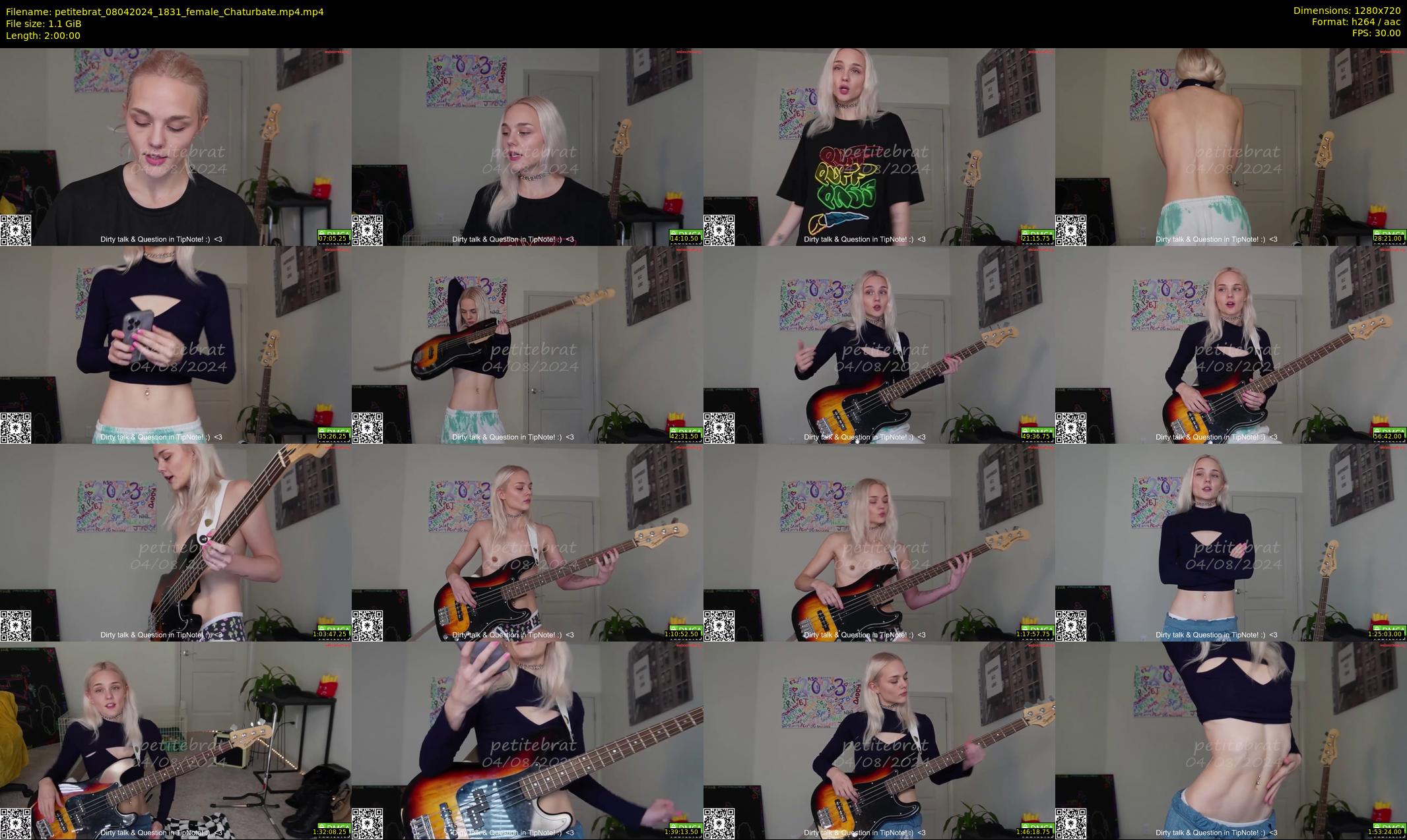 petitebrat — 120 minute Chaturbate female cam show recording, 720p, Apr 8, 2024