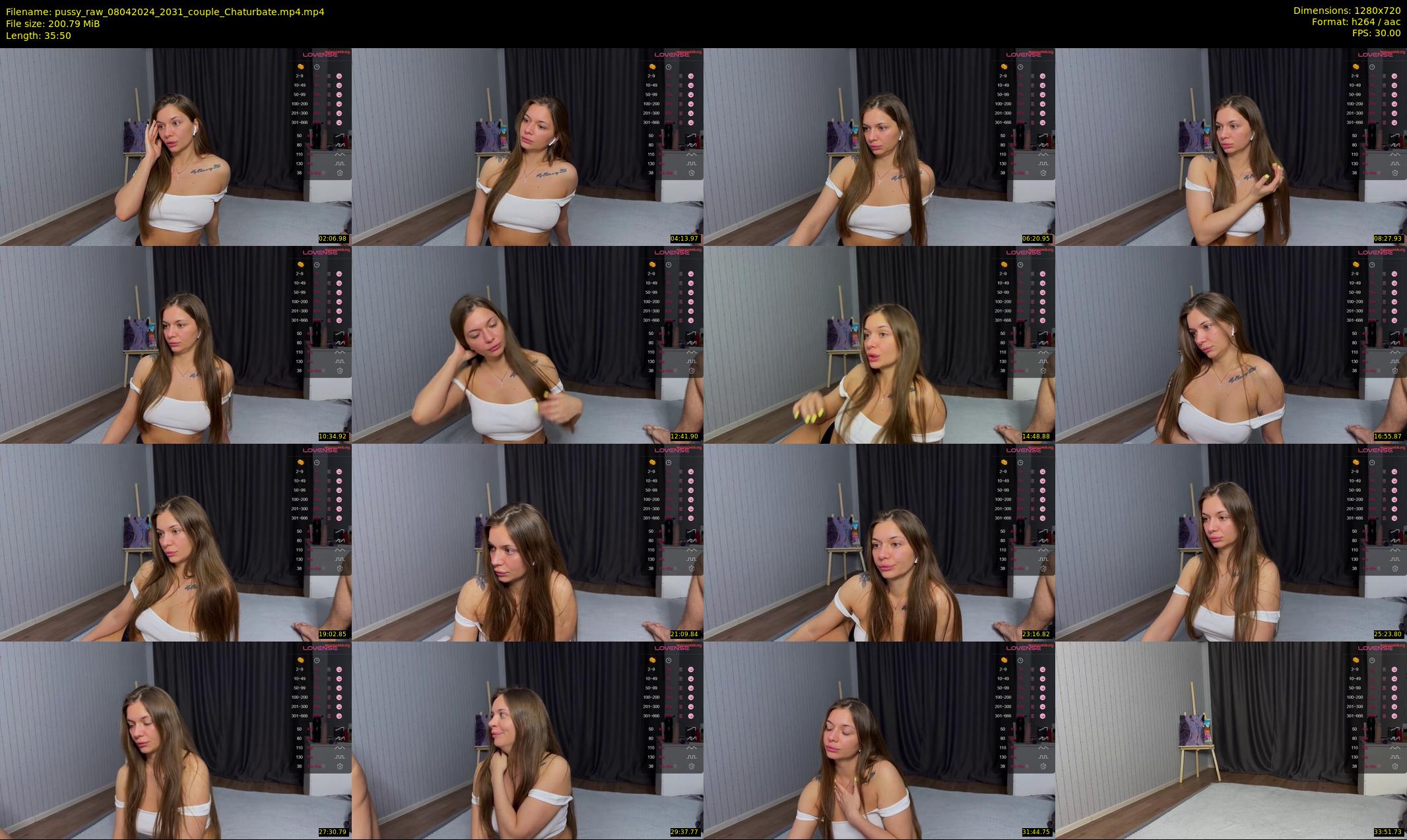 pussy_raw — 36 minute Chaturbate couple cam show recording, 720p, Apr 8, 2024