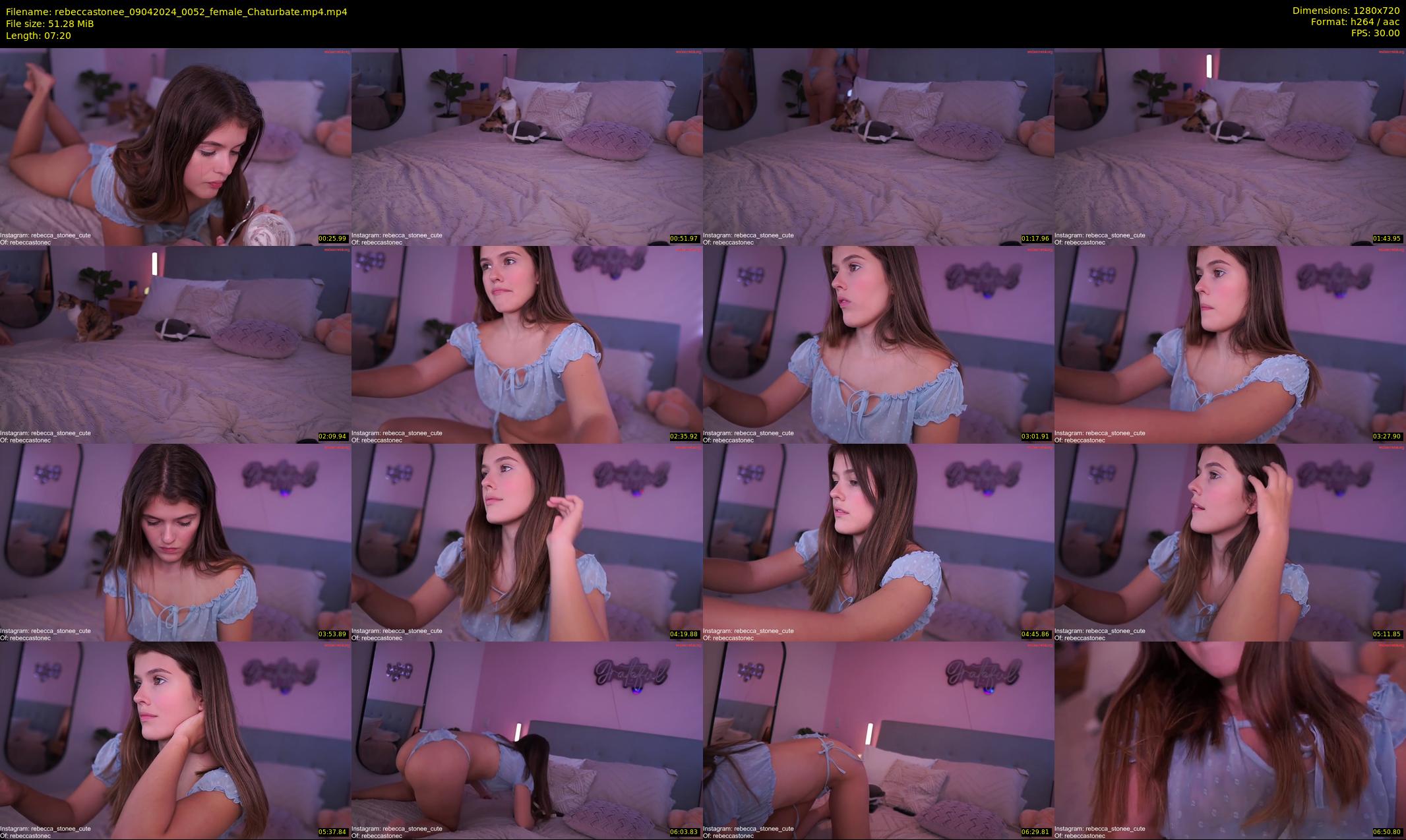 rebeccastonee — 8 minute Chaturbate female cam show recording, 720p, Apr 9, 2024