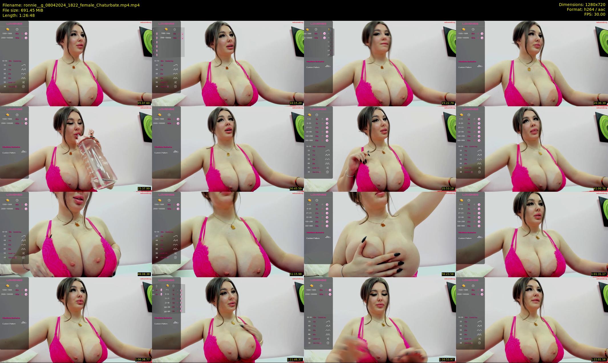 ronnie__g — 87 minute Chaturbate female cam show recording, 720p, Apr 8, 2024
