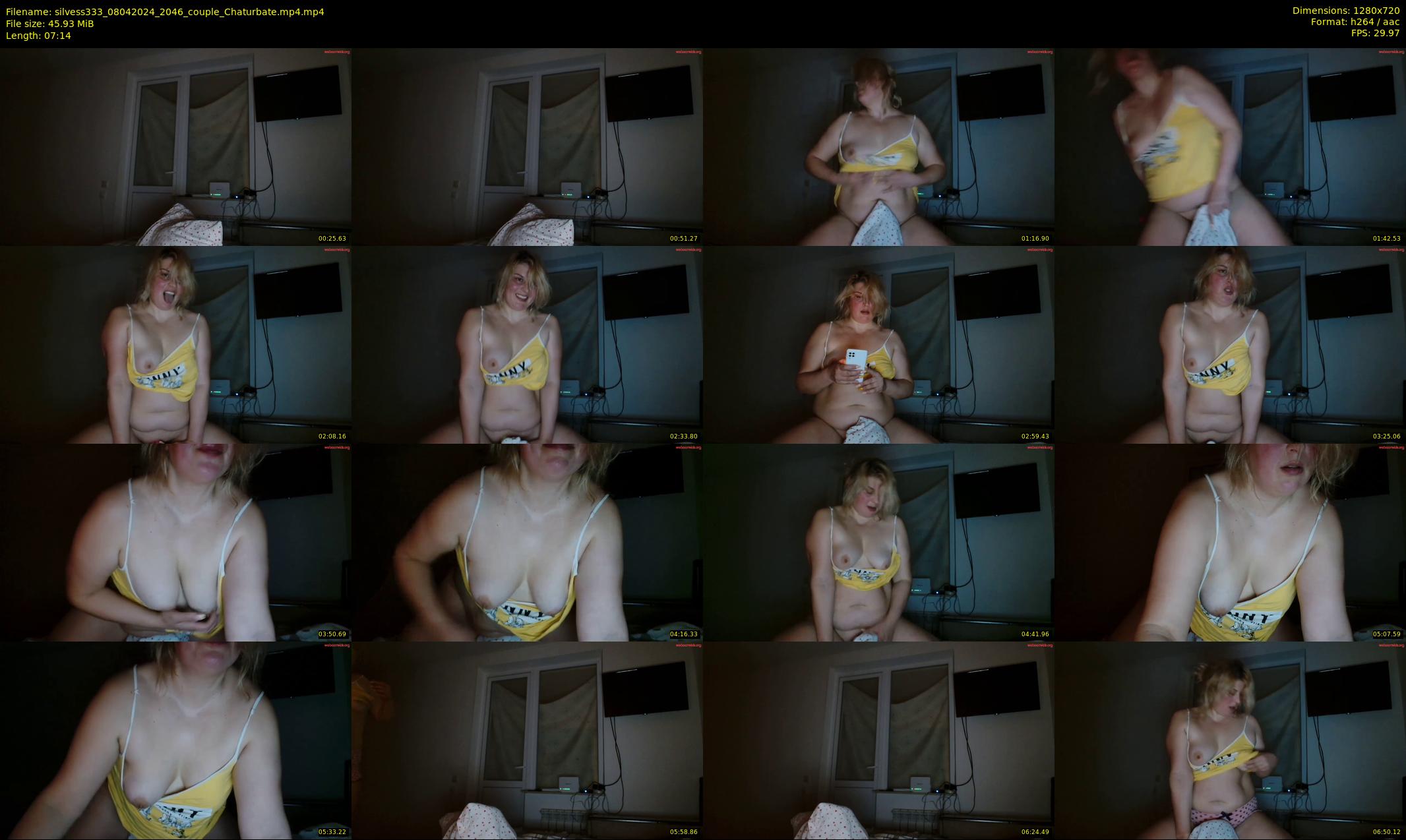 silvess333 — 8 minute Chaturbate female cam show recording, 720p, Apr 8, 2024