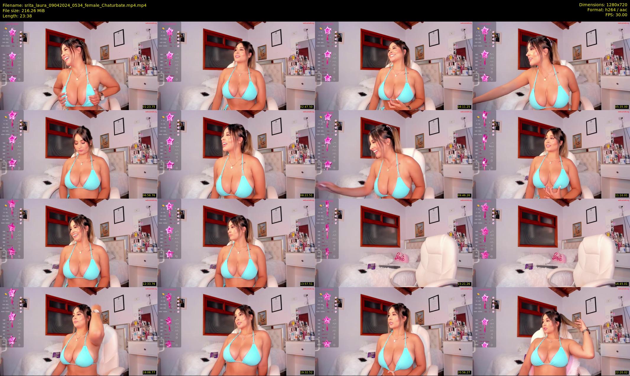 srita_laura — 24 minute Chaturbate female cam show recording, 720p, Apr 9, 2024