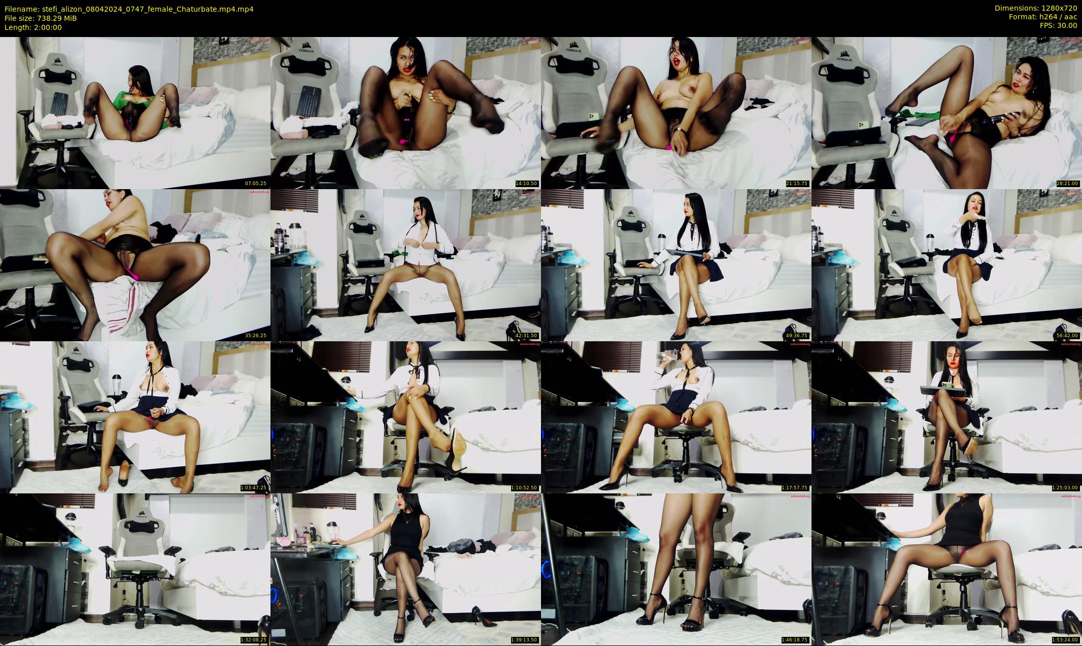 stefi_alizon — 120 minute Chaturbate female cam show recording, 720p, Apr 8, 2024