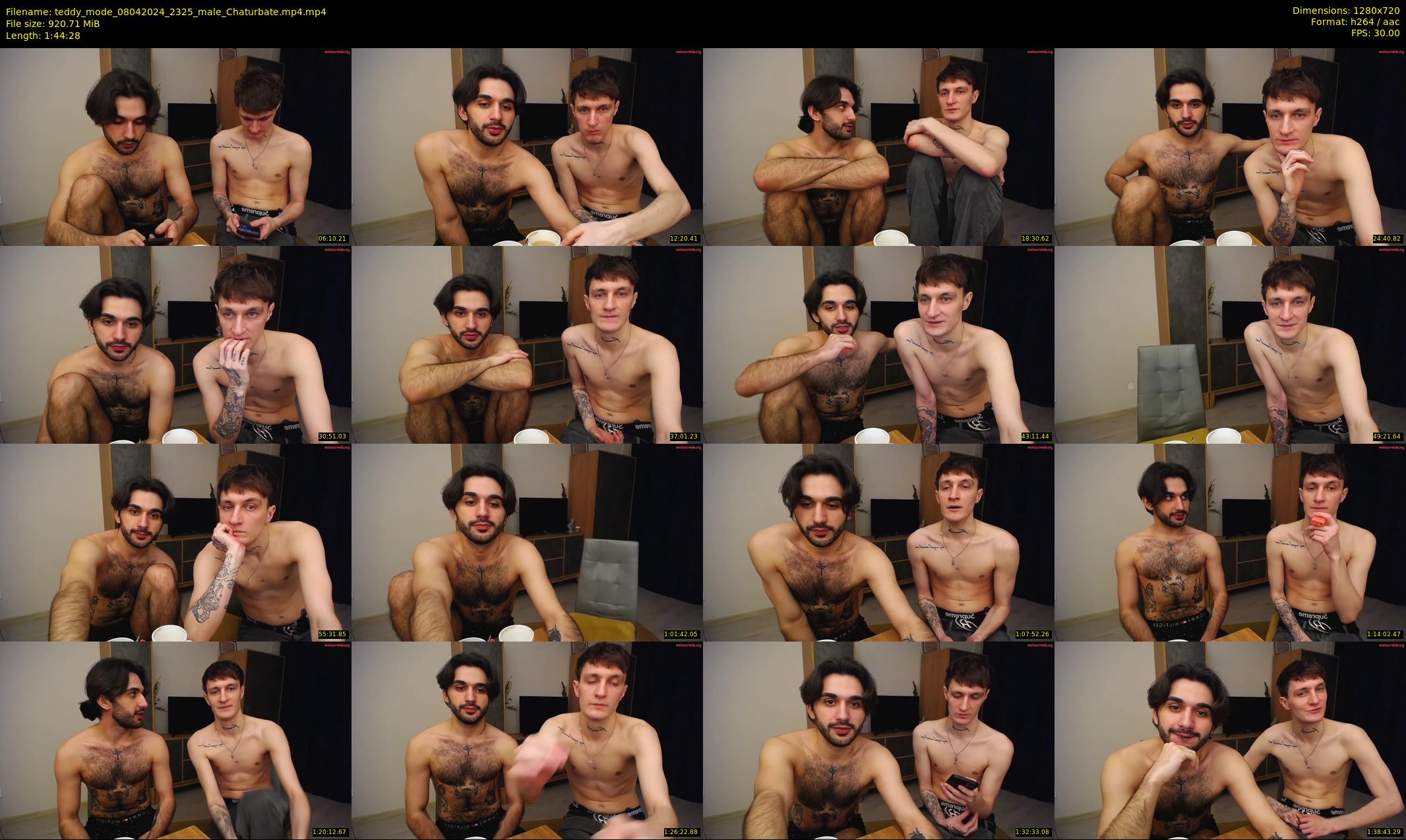 teddy_mode — 105 minute Chaturbate couple cam show recording, 720p, Apr 8, 2024