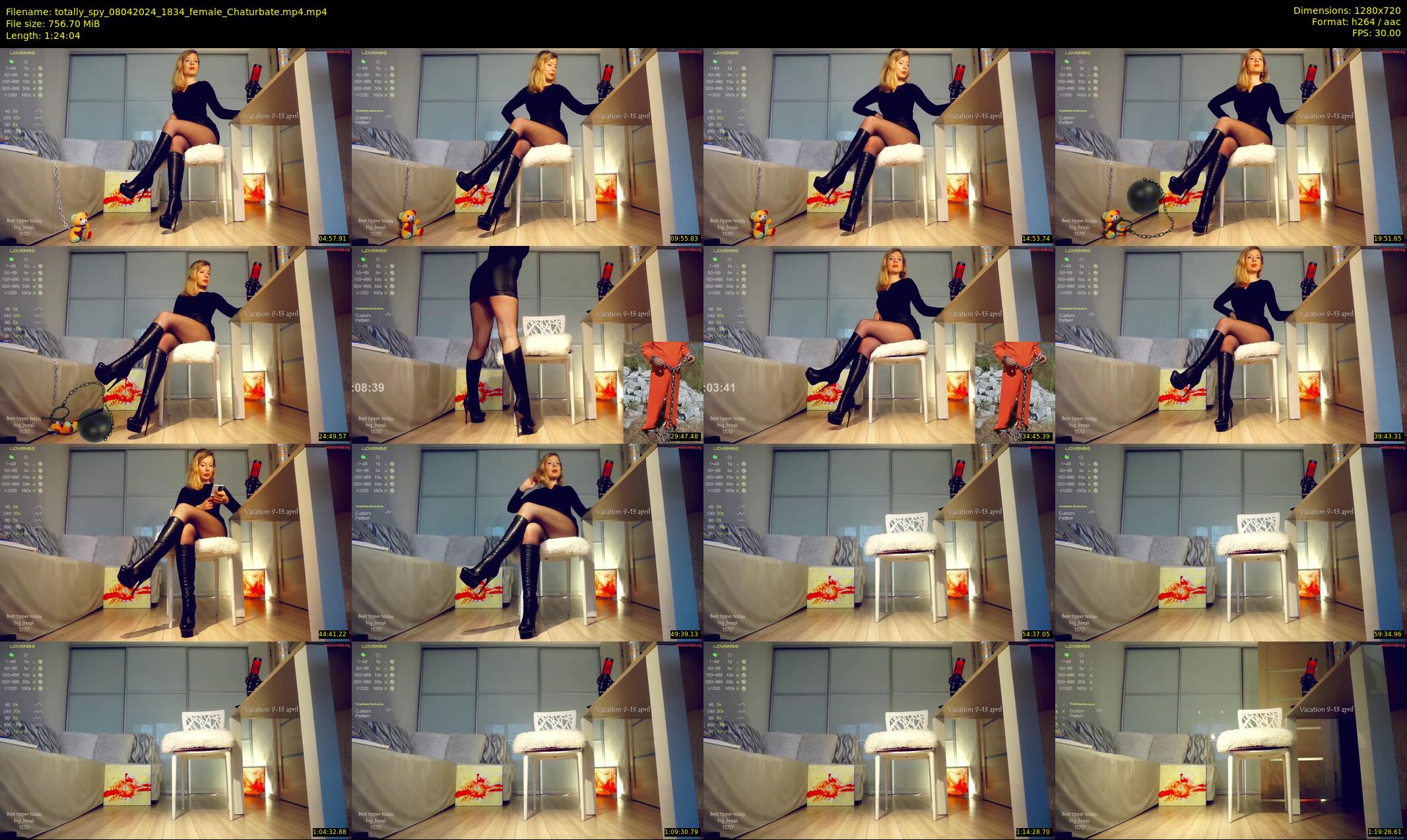totally_spy — 85 minute Chaturbate female cam show recording, 720p, Apr 8, 2024