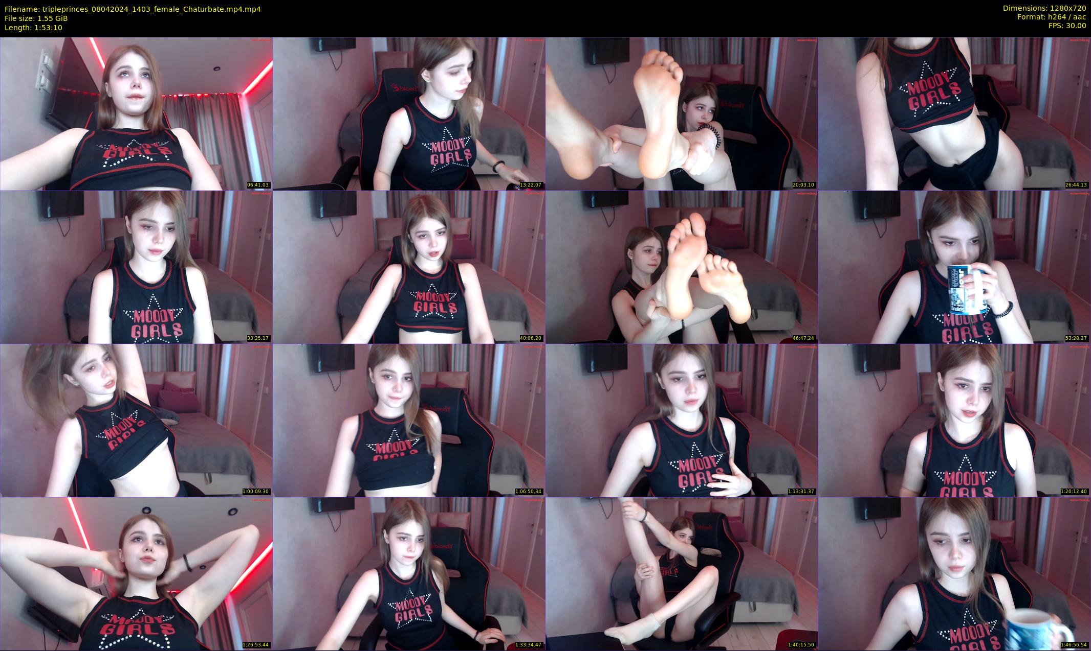tripleprinces — 114 minute Chaturbate female cam show recording, 720p, Apr 8, 2024