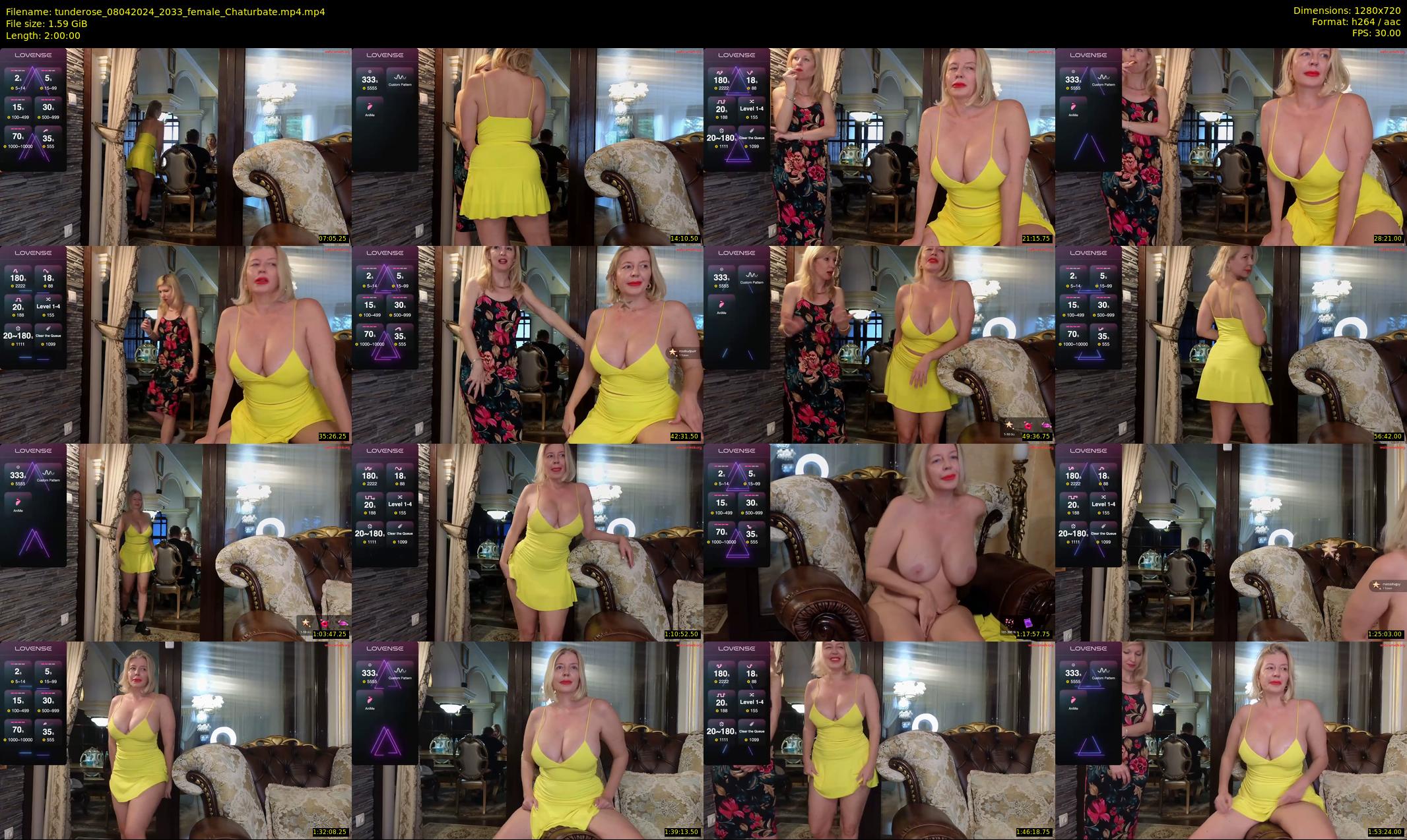 tunderose — 120 minute Chaturbate female cam show recording, 720p, Apr 8, 2024