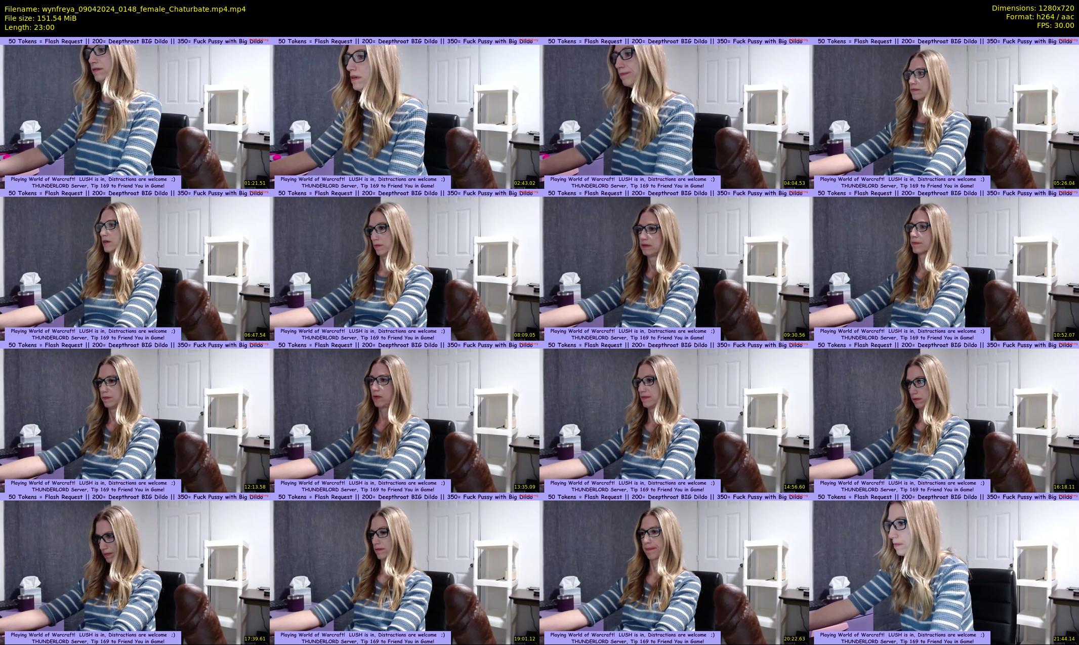 wynfreya — 23 minute Chaturbate female cam show recording, 720p, Apr 9, 2024