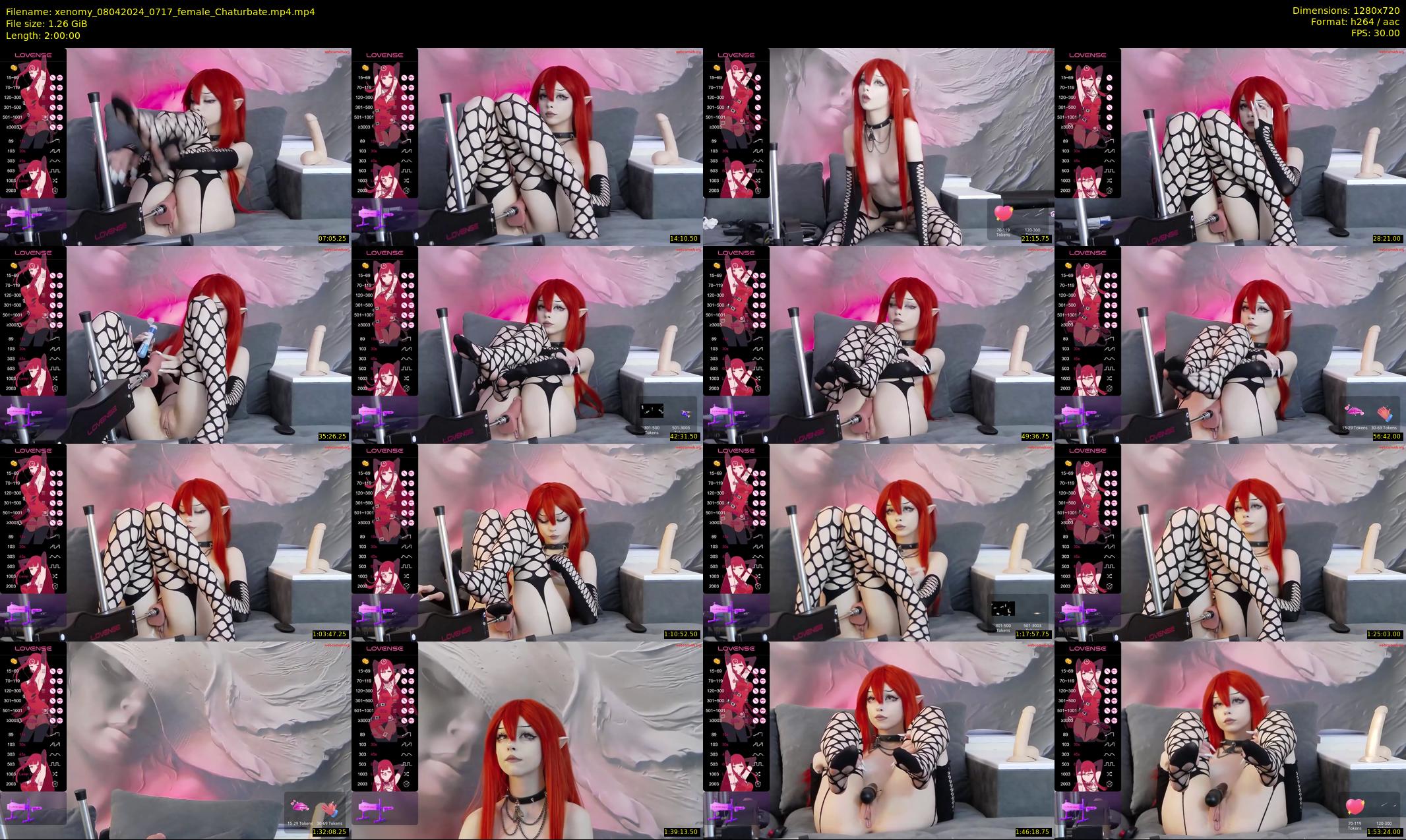 xenomy — 120 minute Chaturbate female cam show recording, 720p, Apr 8, 2024