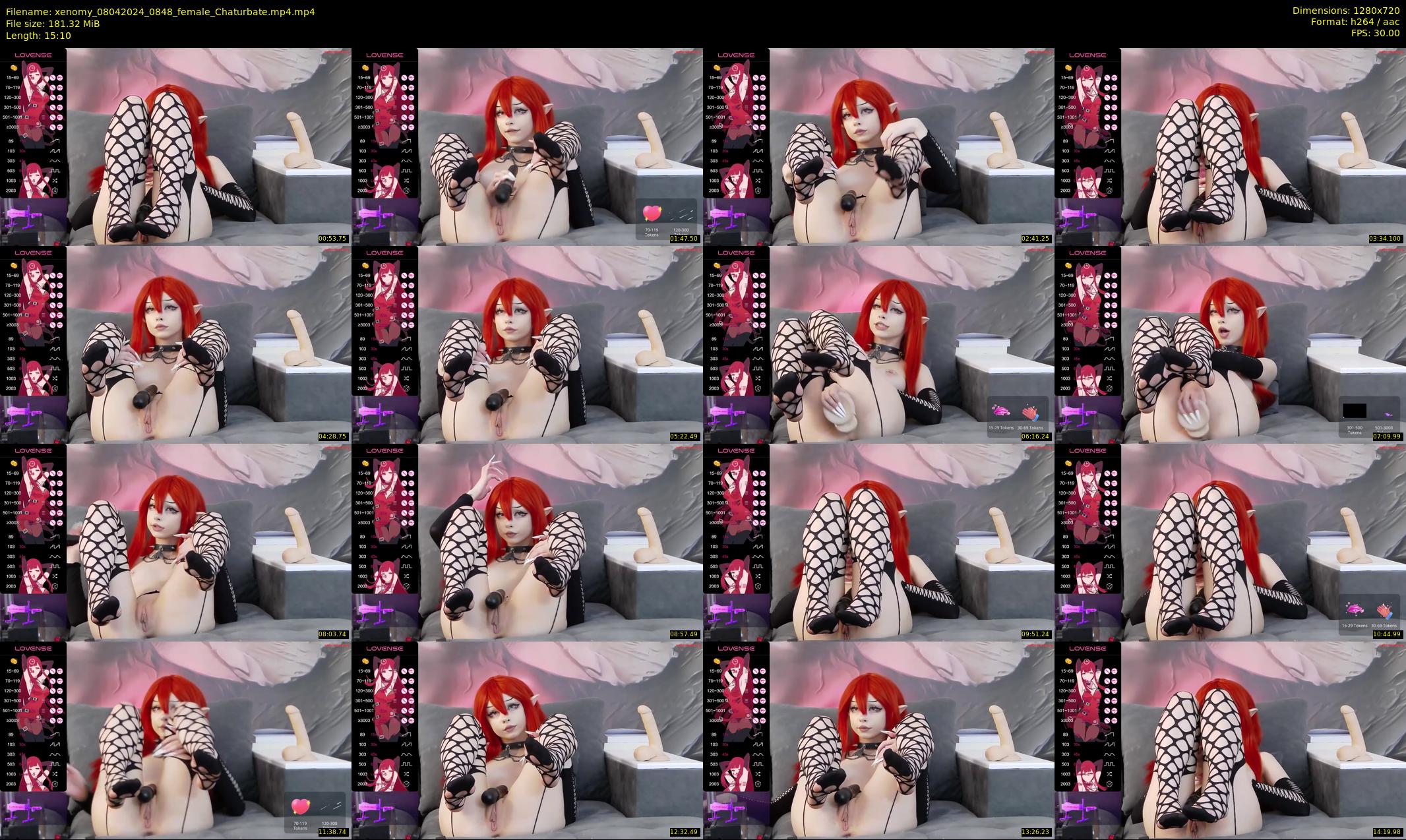 xenomy — 16 minute Chaturbate female cam show recording, 720p, Apr 8, 2024